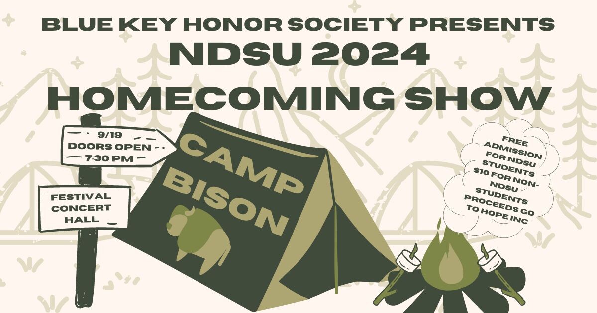 Campaign cover image for 2024 NDSU Homecoming Show and Coronation