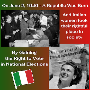 Campaign cover image for Italian Women Gave Birth to a Republic