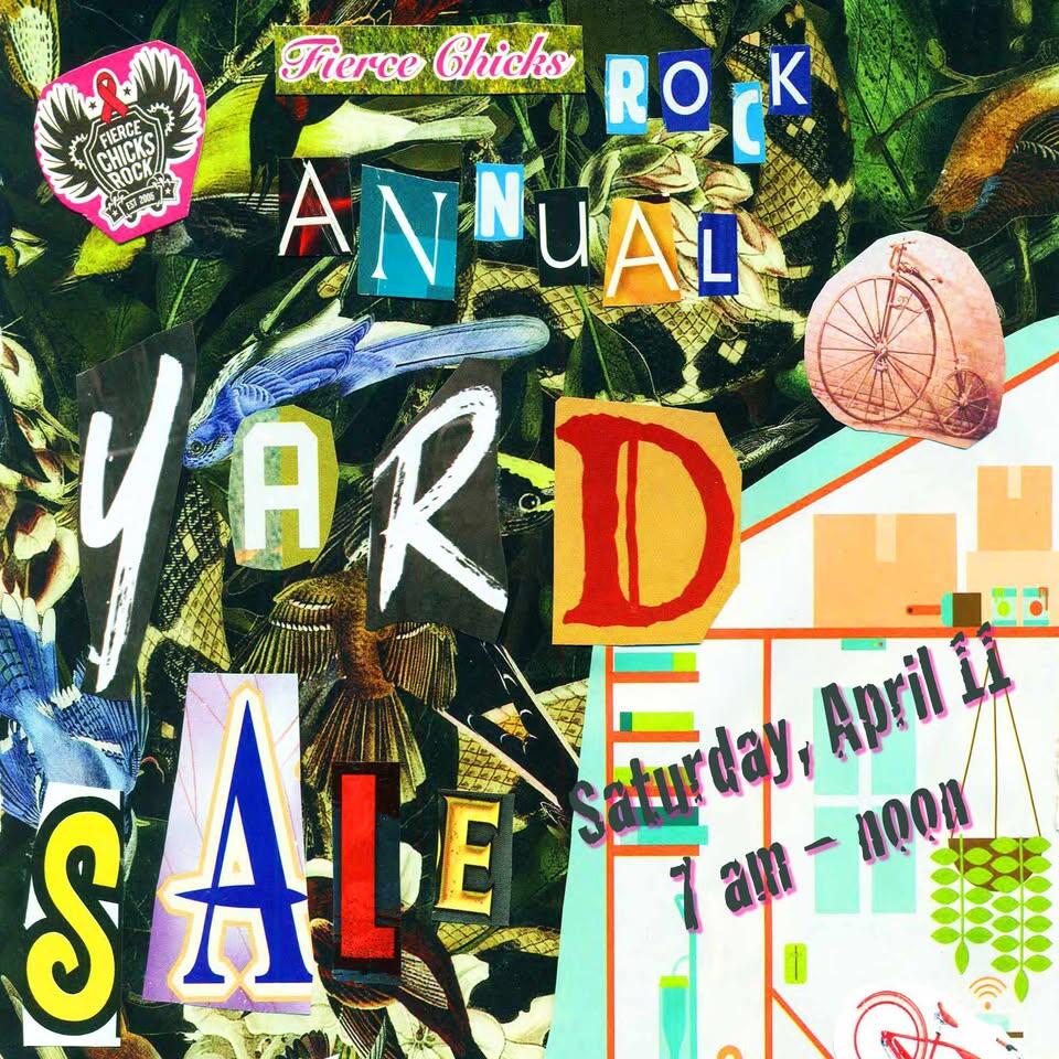 Campaign cover image for Fierce Chicks Rock Epic Yard Sale
