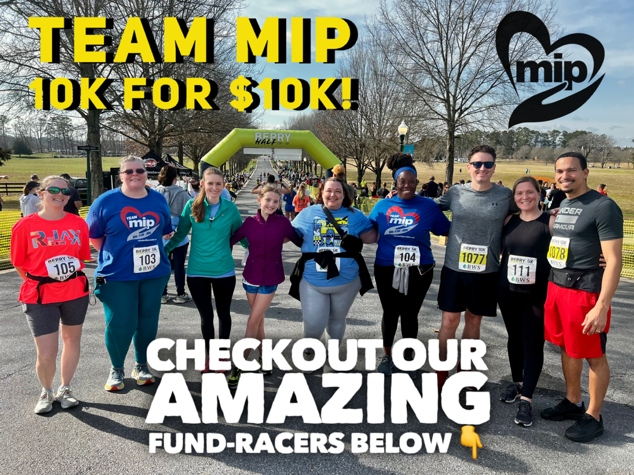 Campaign cover image for Team MIP 10k for $10K