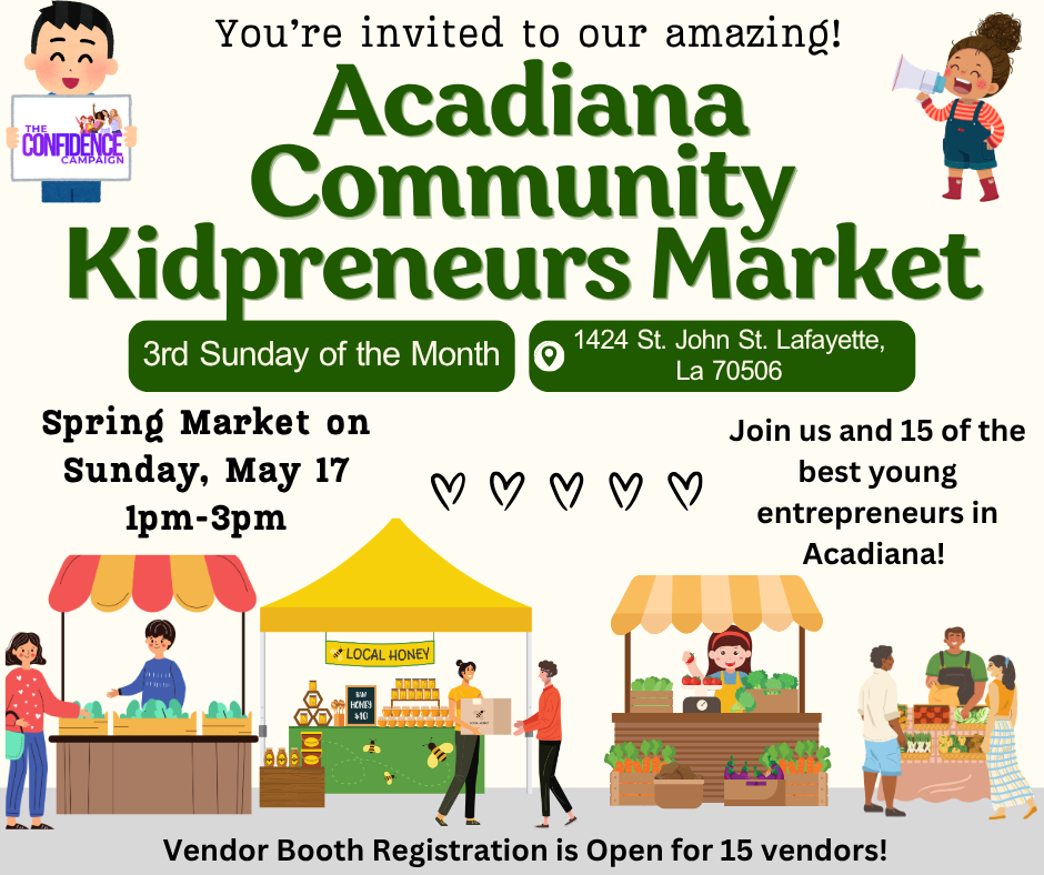 Campaign cover image for May Community Kidpreneurs Market with The Confidence Campaign