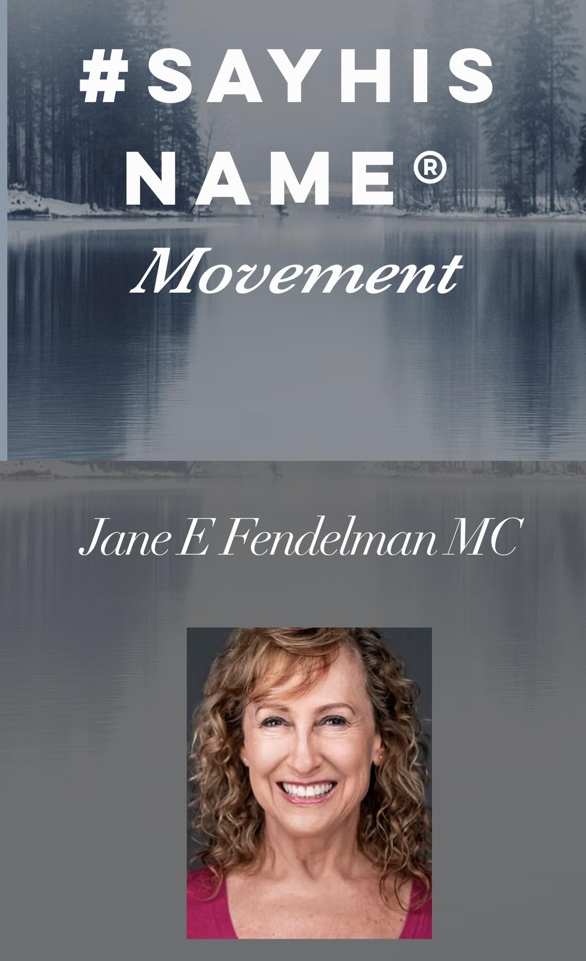 Campaign cover for #SAYHISNAME
