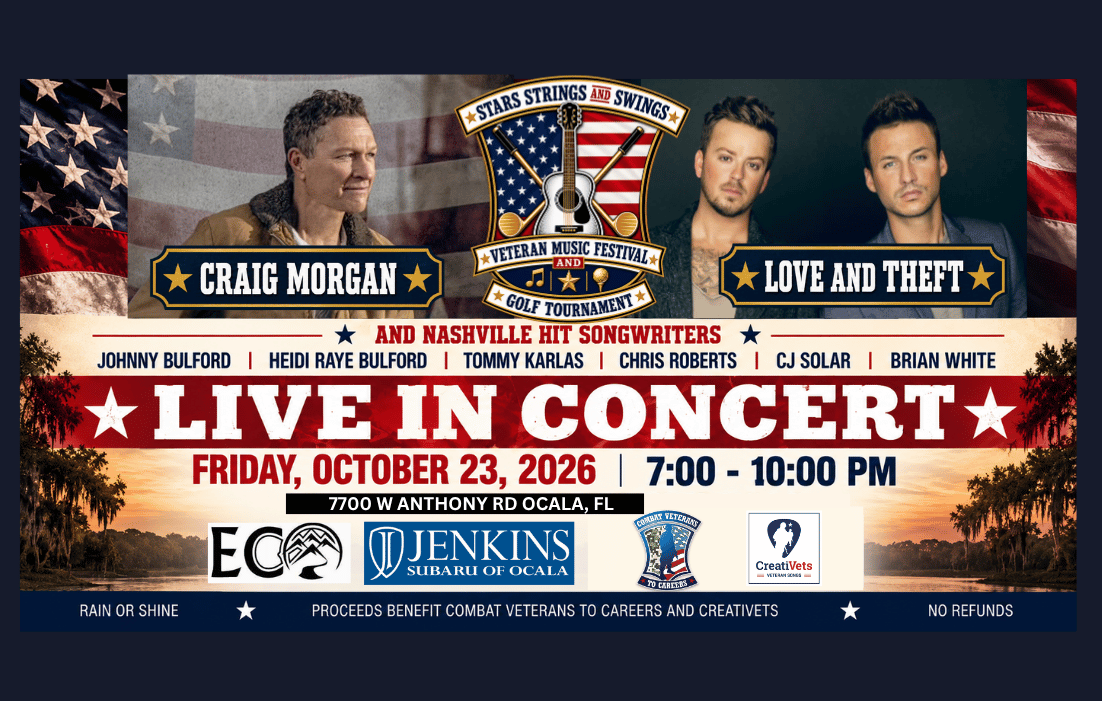 Campaign cover image for Stars, Strings and Swings Veteran Music Festival