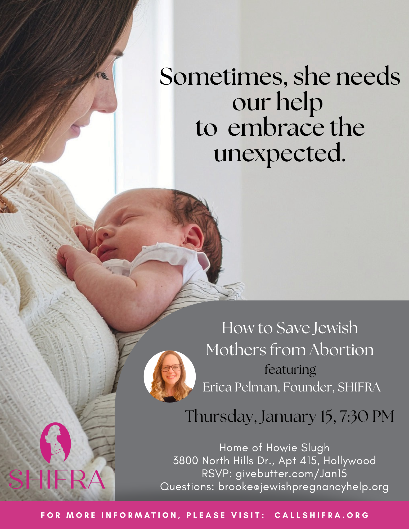 Campaign cover image for SHIFRA - How to Save Jewish Mothers from Abortion