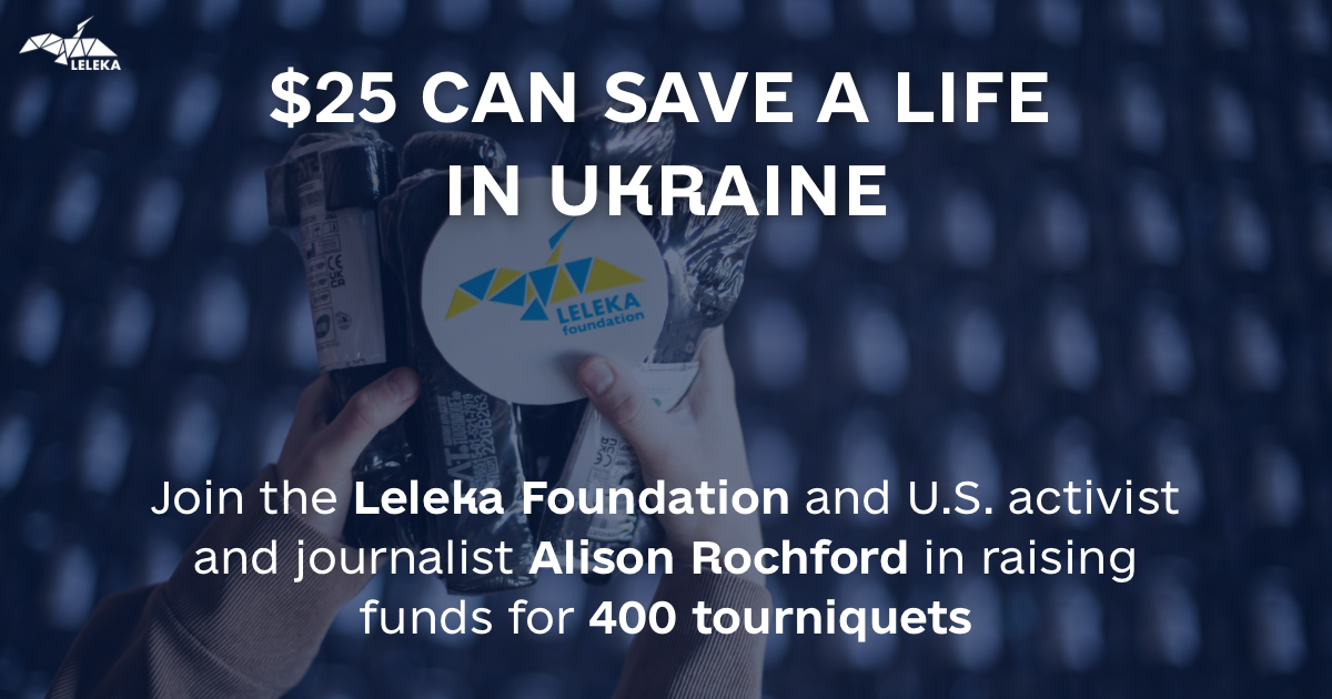 Campaign cover image for $25 Can Save a Life in Ukraine