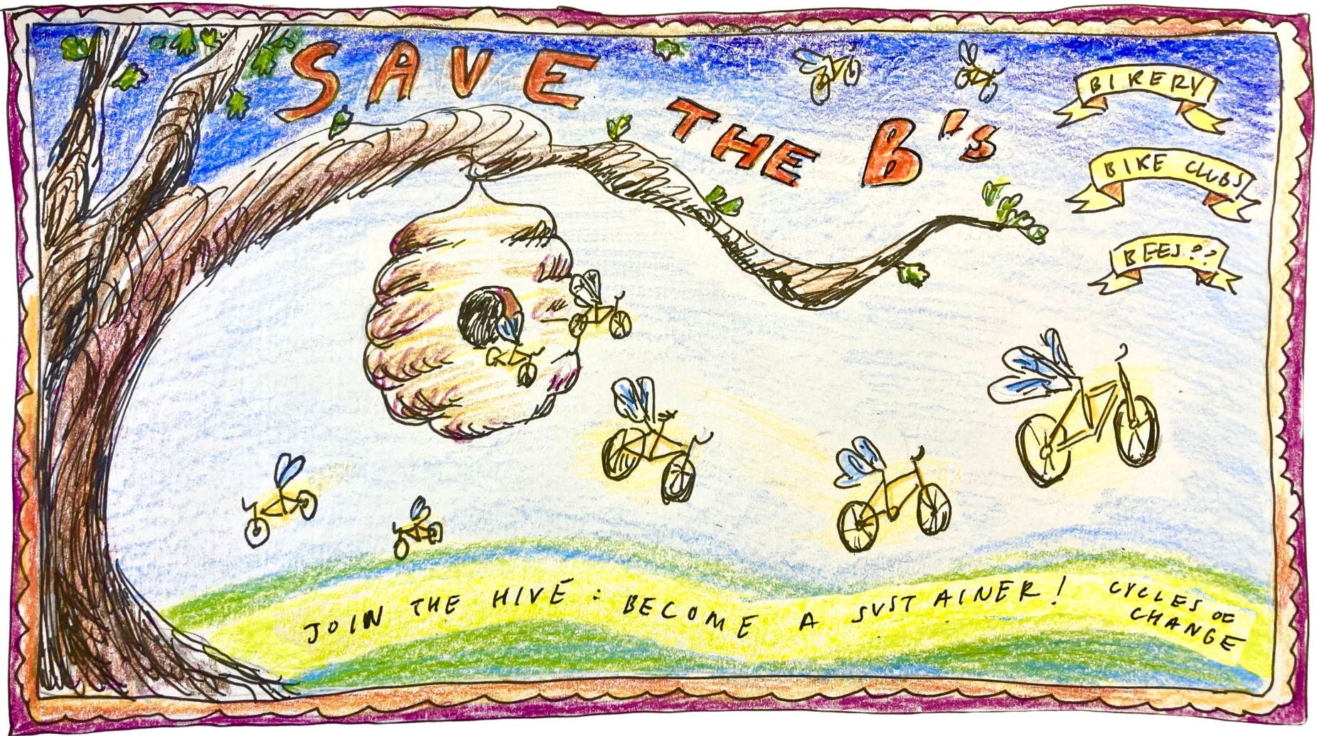 Campaign cover image for 🐝 Save the B's: Join the Hive 🐝