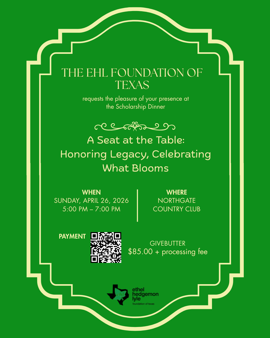 Campaign cover image for A Seat at the Table: Honoring Legacy, Celebrating What Blooms