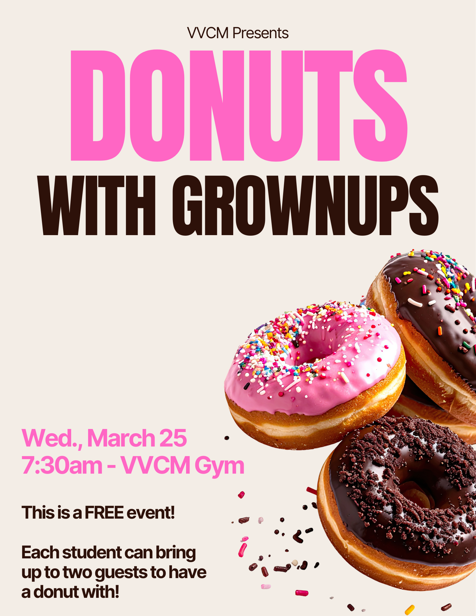 Campaign cover image for Donuts with Grownups