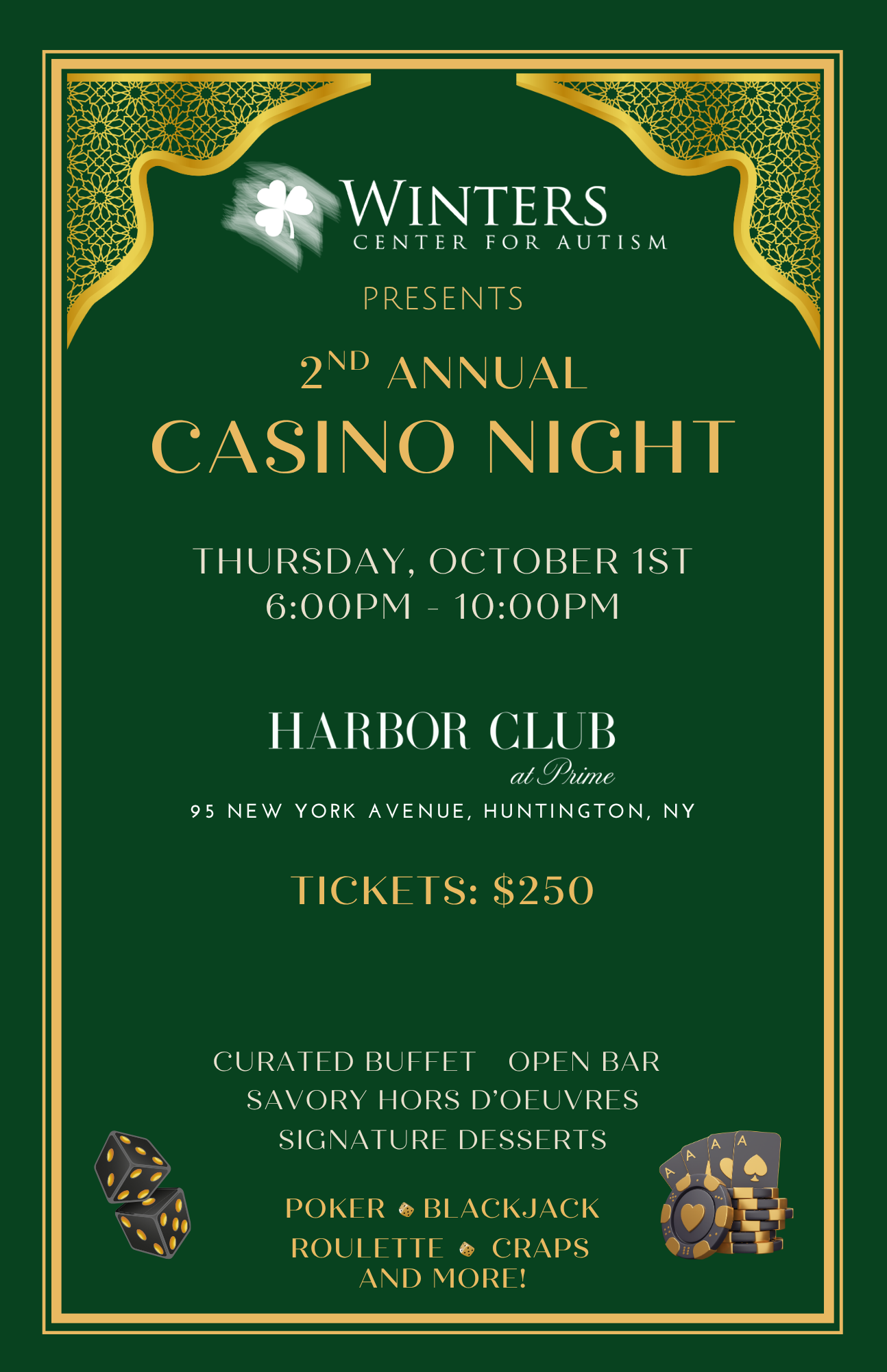 Campaign cover image for WCFA Second Annual Casino Night