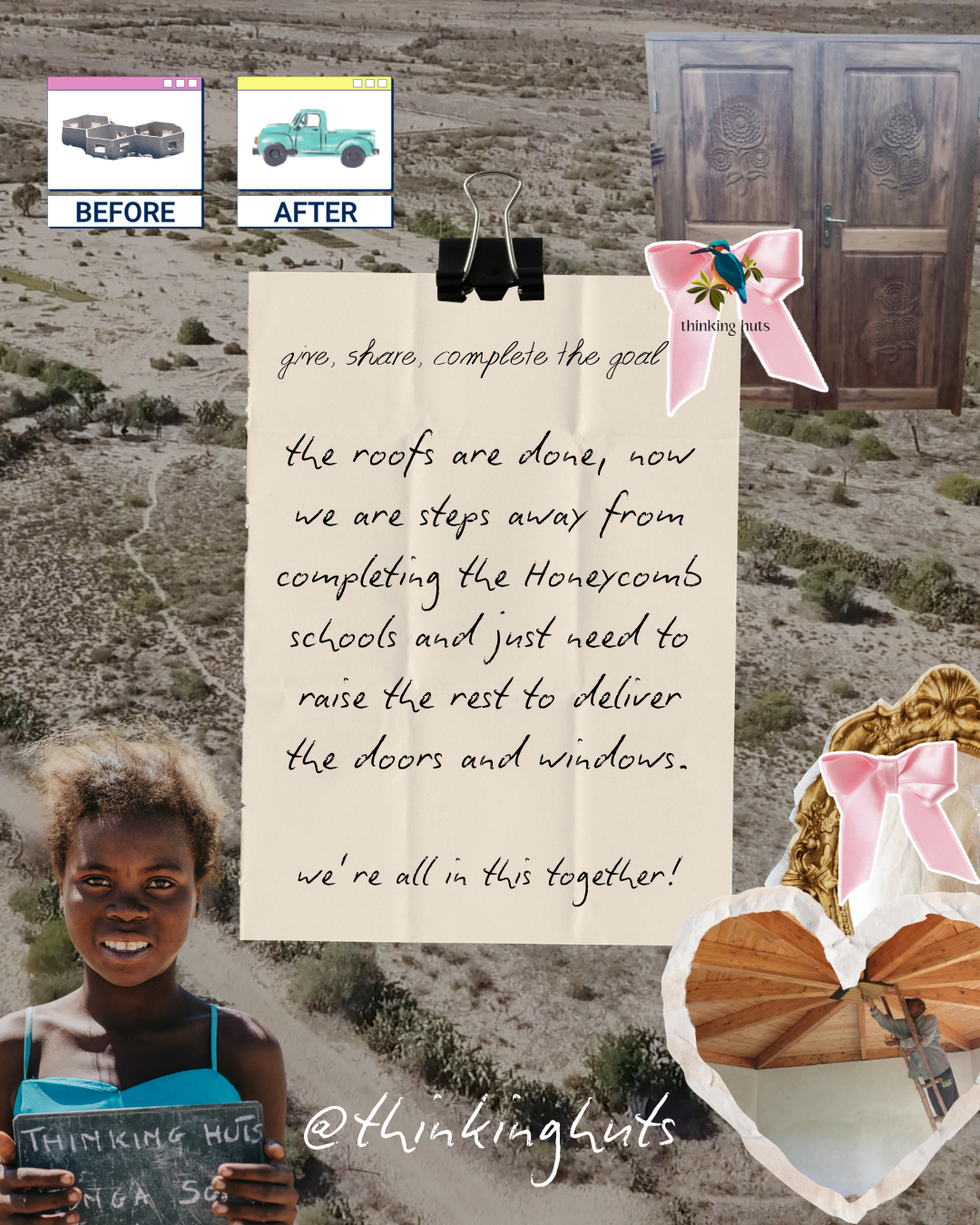 Campaign cover for Thinking Huts
