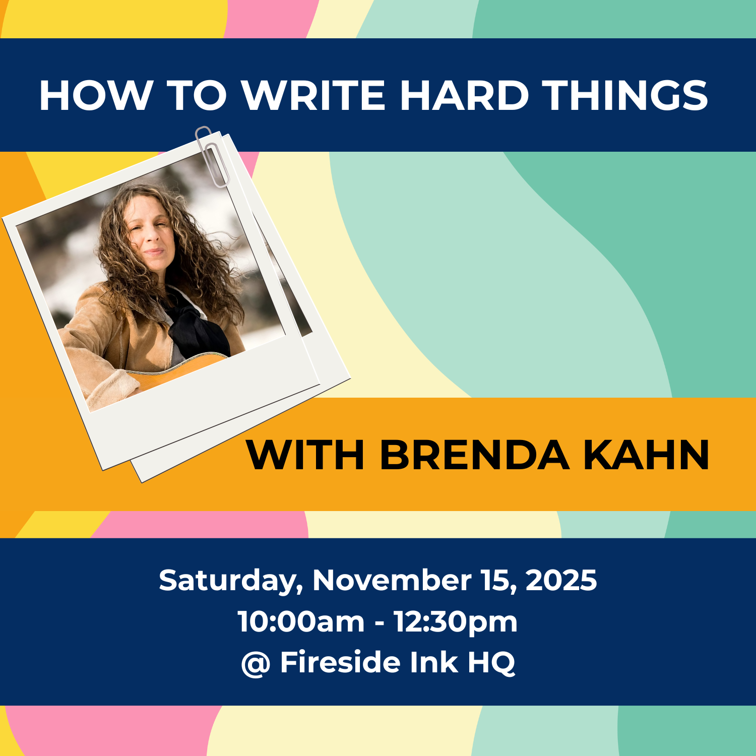 Campaign cover image for Writing About Hard Things