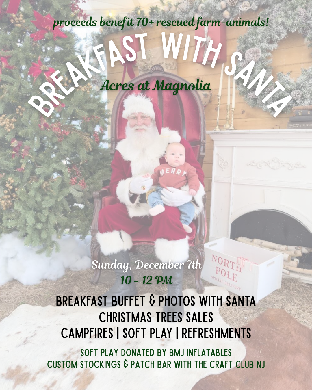 Campaign cover image for Breakfast With Santa Dec. 7th