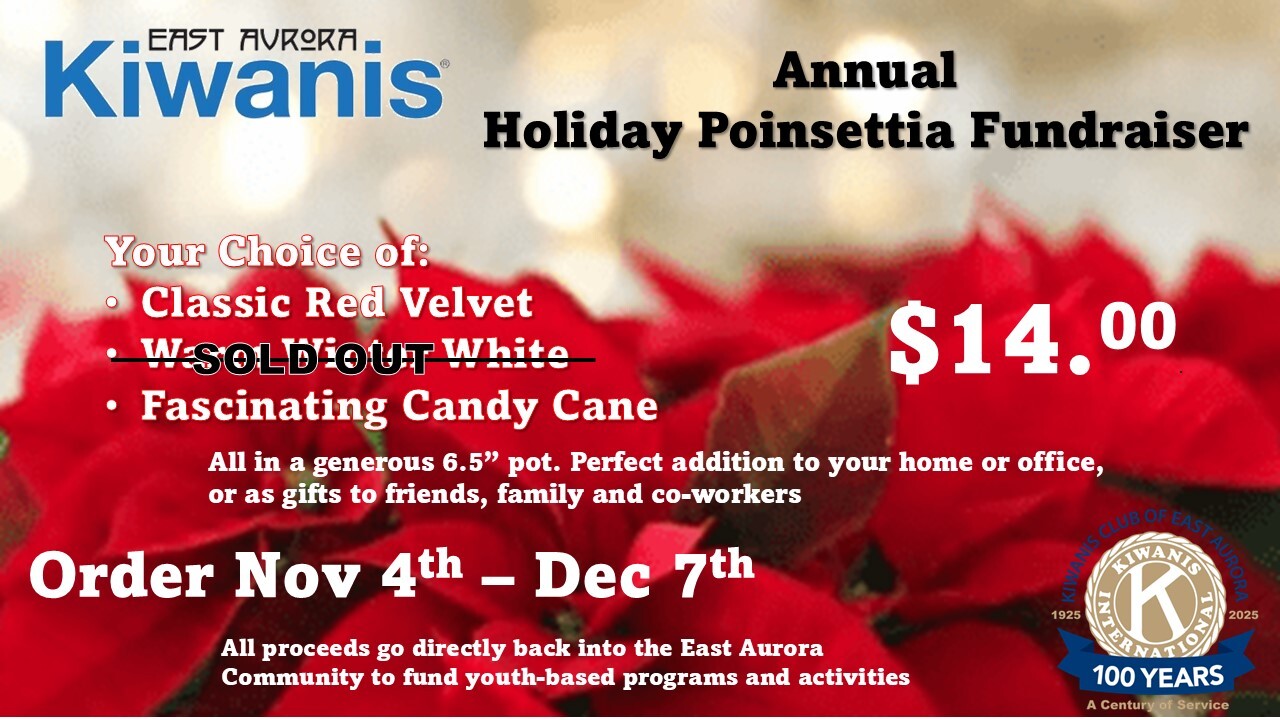 Campaign cover image for Kiwanis Annual Poinsettia Fundraiser