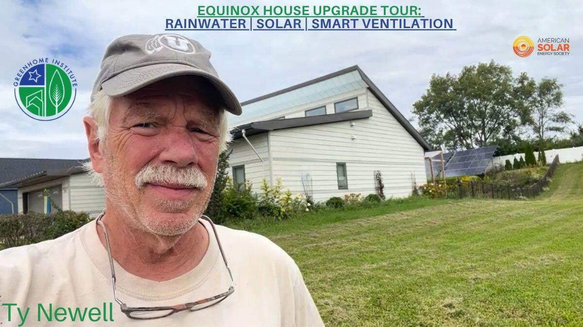 Campaign cover image for Equinox House Upgrade Tour: Rainwater | Microgrid | Smart Ventilation