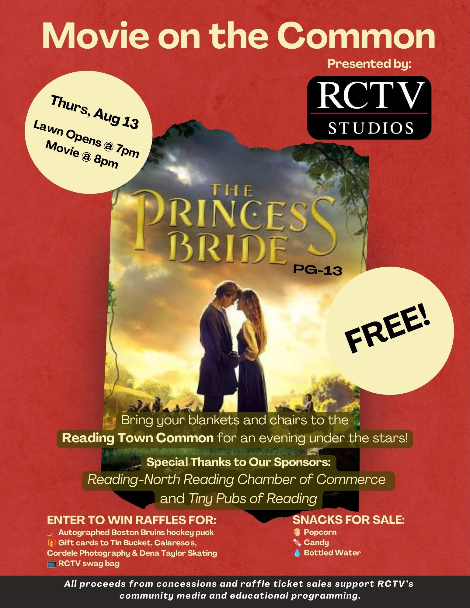 Campaign cover image for Join RCTV Studios for a Free Outdoor Community Movie Night