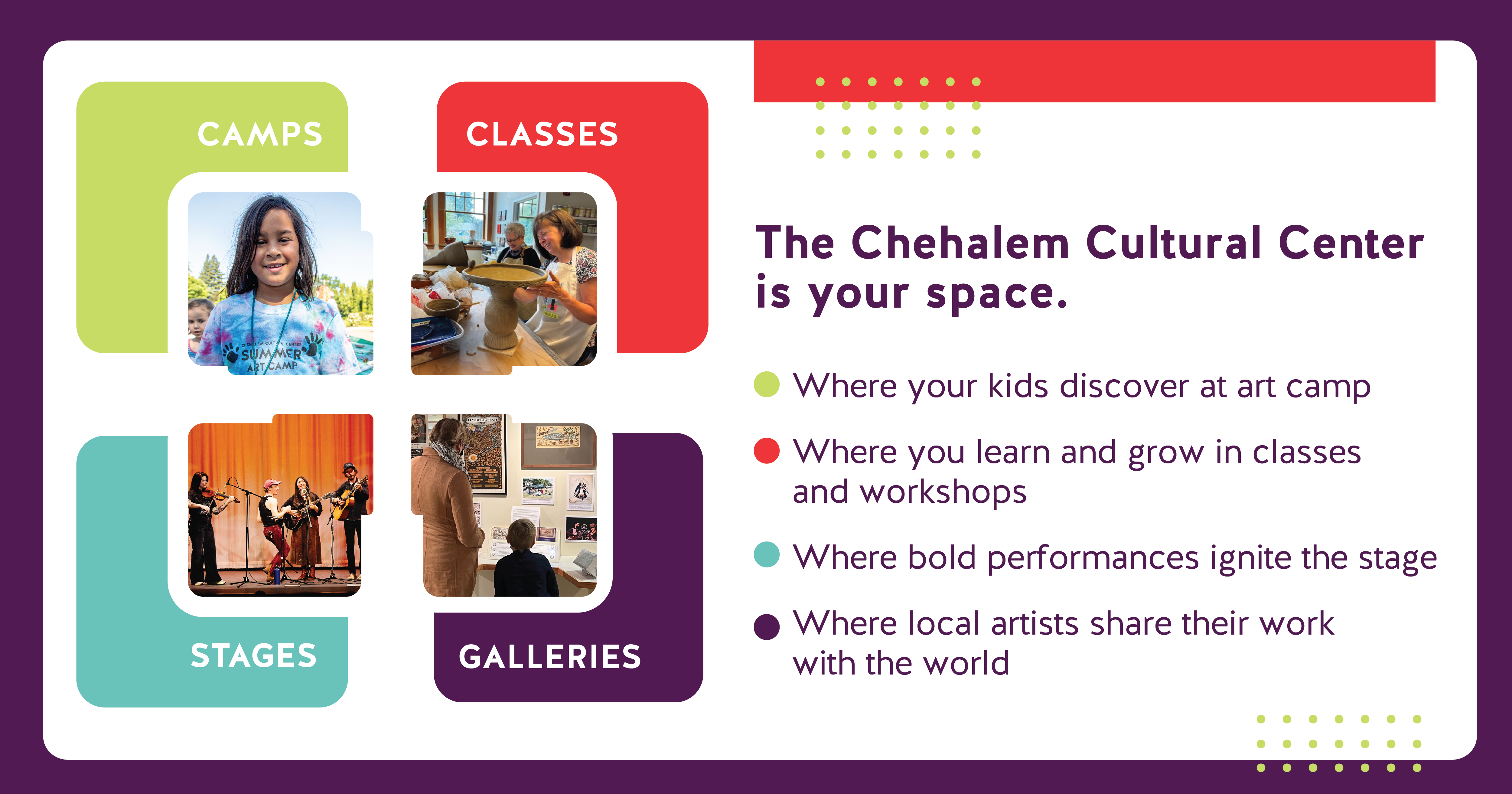 Campaign cover image for Enrich your experience. Support your CCC.