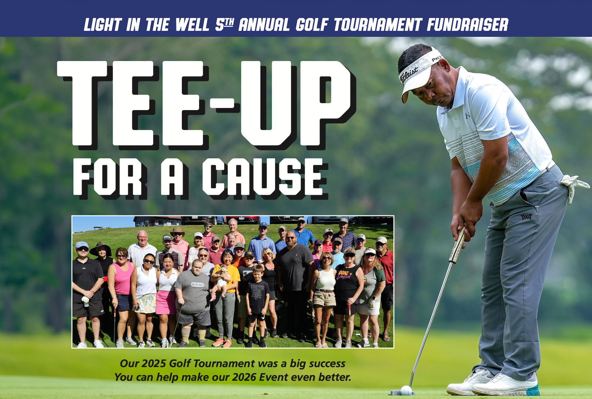 Campaign cover image for 5th Golf Tournament Fundraiser