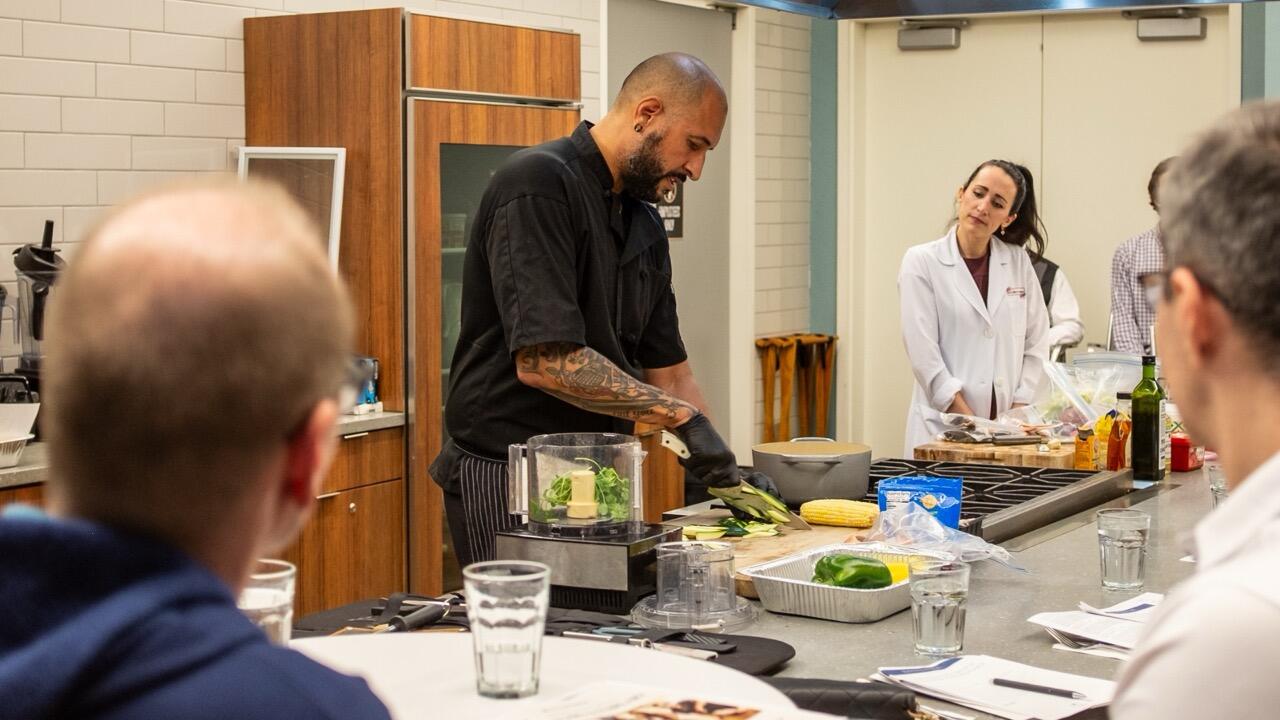 Campaign cover image for March 24: Food as Medicine: Chef & Doc Cooking Demo & Tasting @ Center for Health & Wellbeing