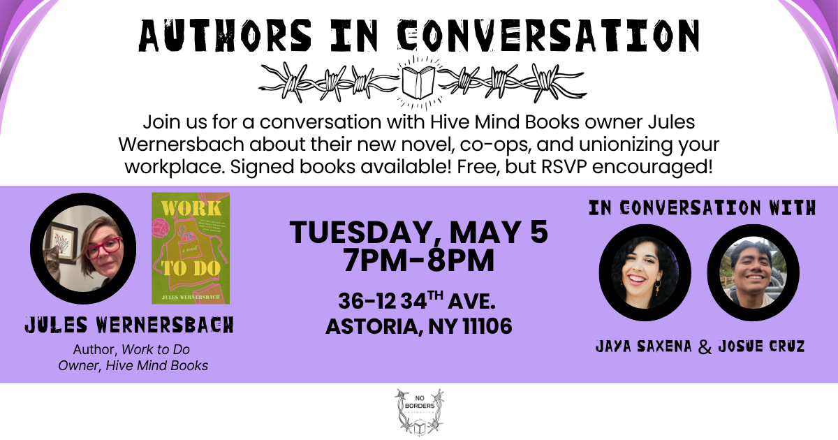 Campaign cover image for Author Conversation: Work To Do