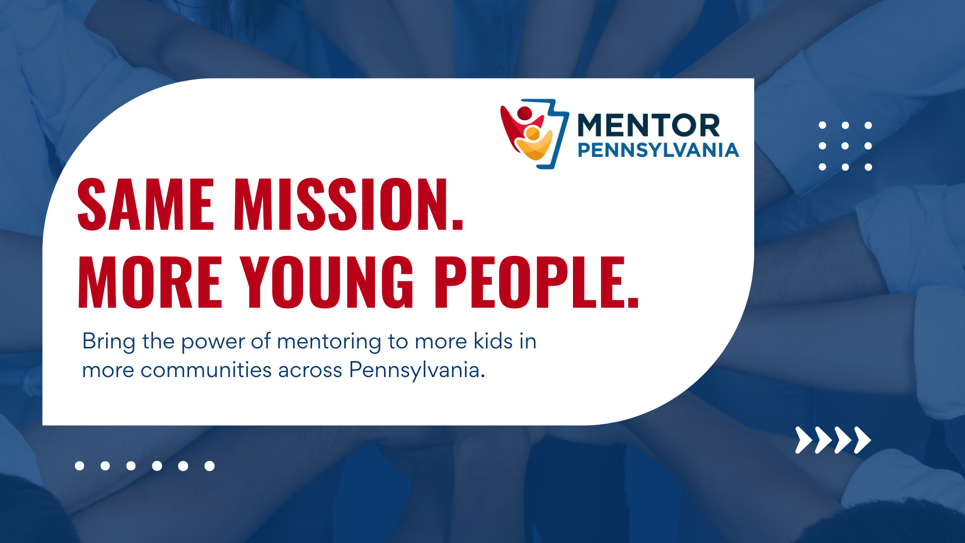 Campaign cover image for More Mentoring for PA