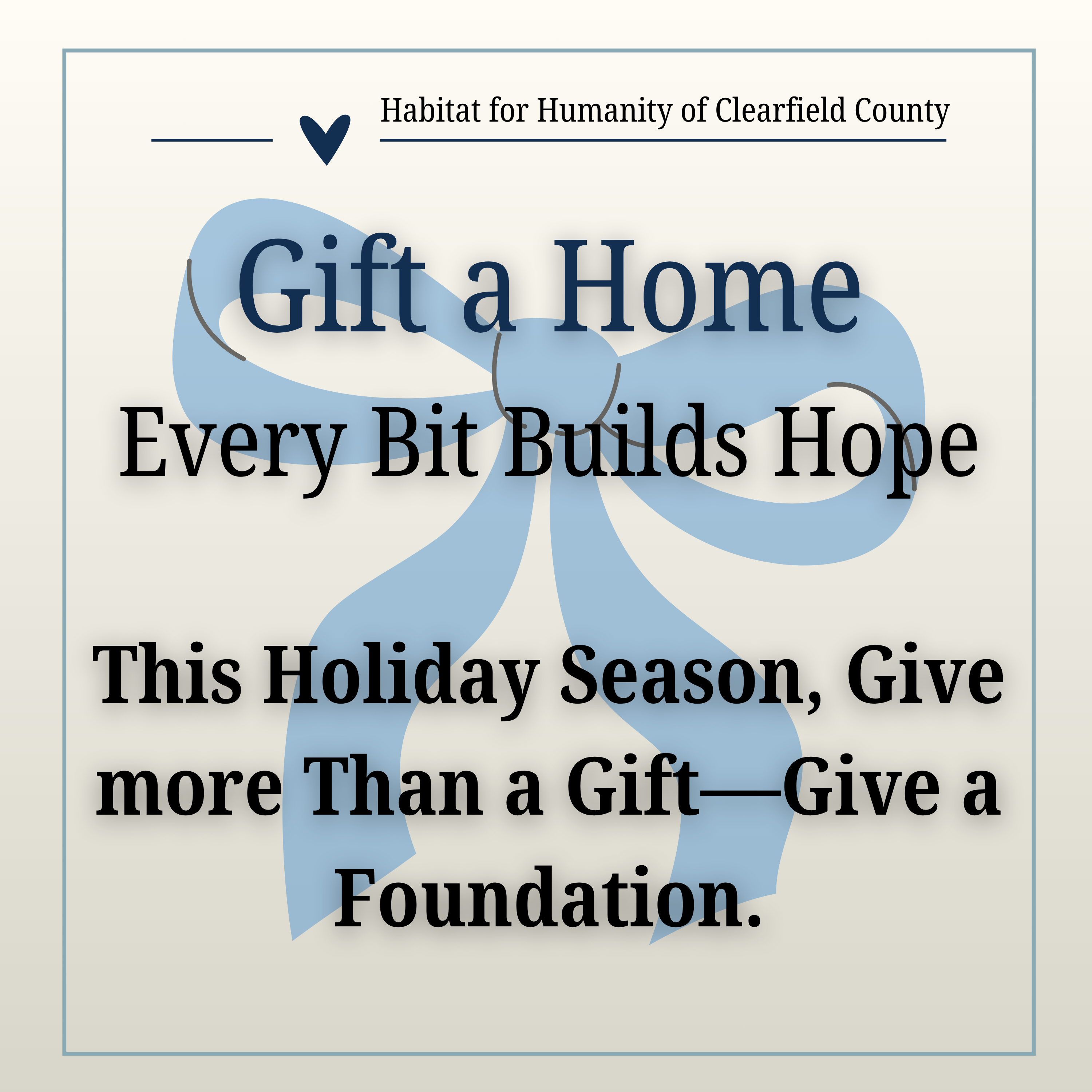 Campaign cover image for Gift A Home