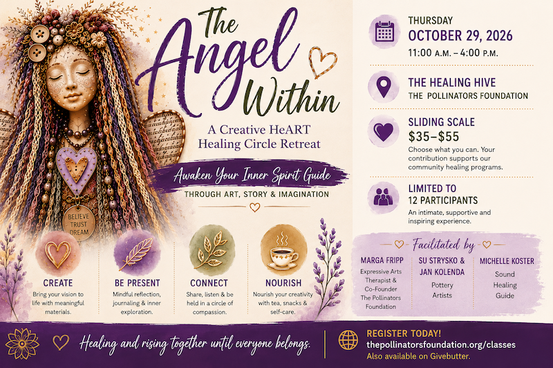 Campaign cover image for The Angel Within: A Creative HeART Healing Retreat