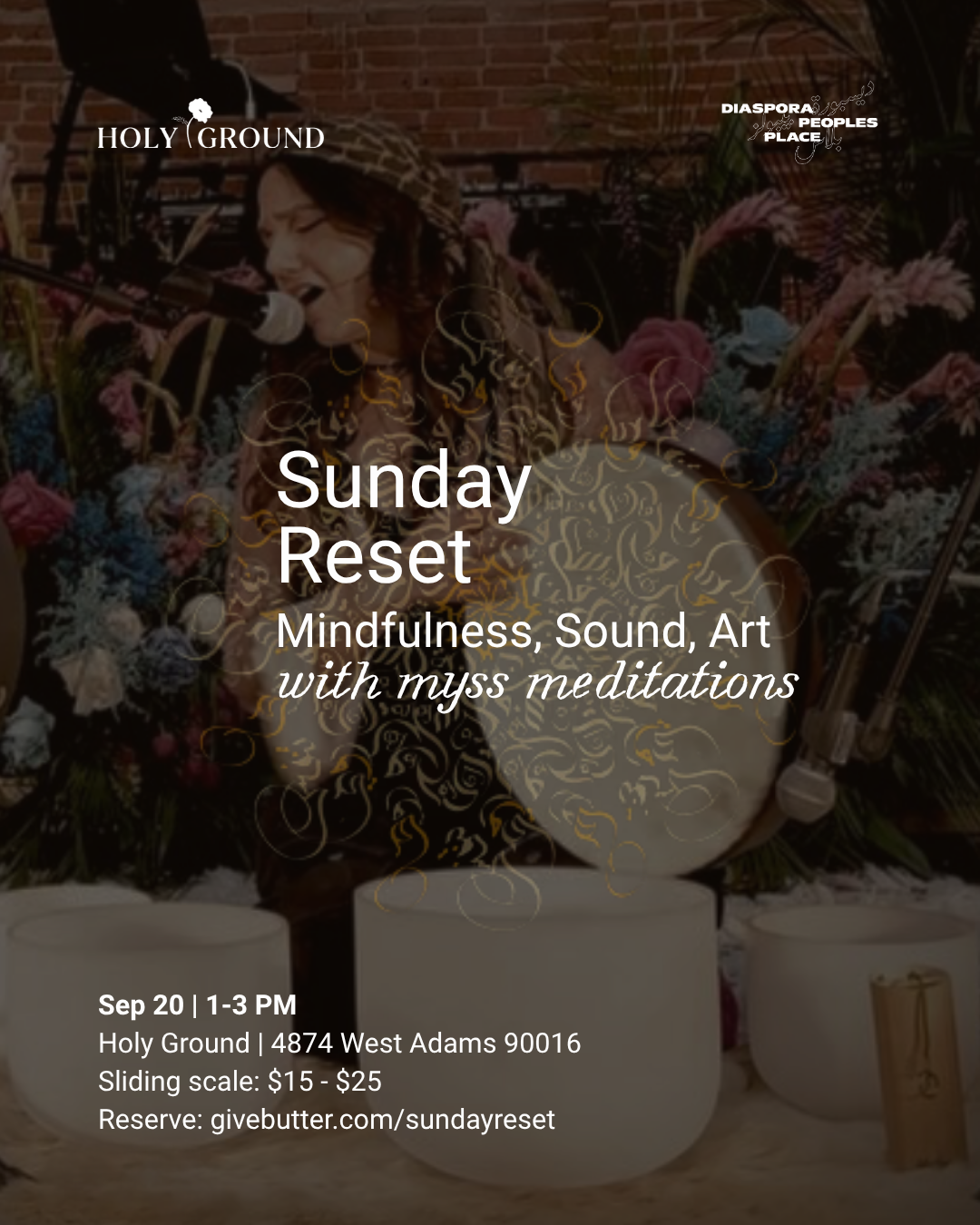 Campaign cover image for Sunday Reset with Myss Meditation