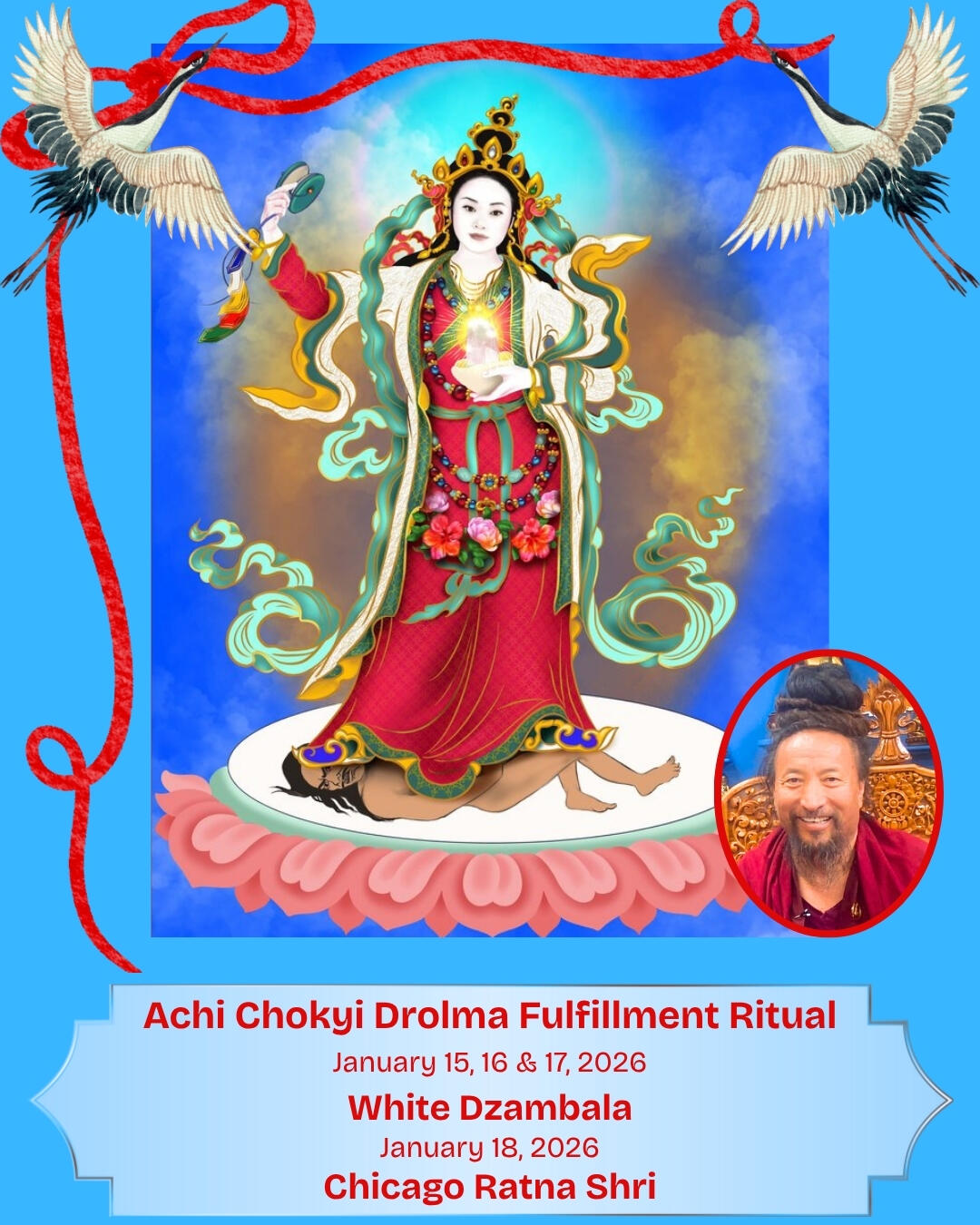 Campaign cover image for Achi Chokyi Drolma Fulfillment Ritual