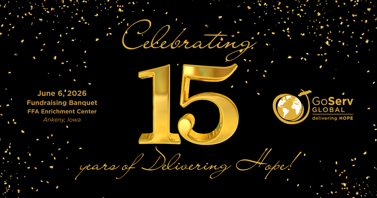 Campaign cover image for June 6, 2026 GoServ Global Banquet