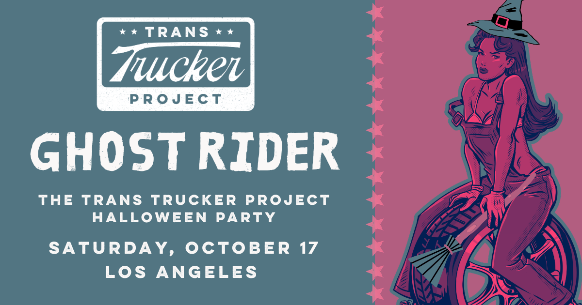 Campaign cover image for Ghost Rider: The Trans Trucker Project Halloween Party