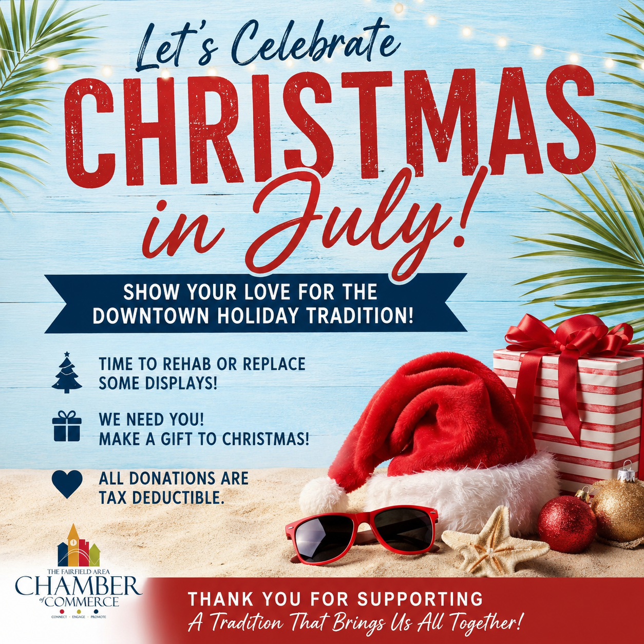 Campaign cover image for 2026 Christmas in July