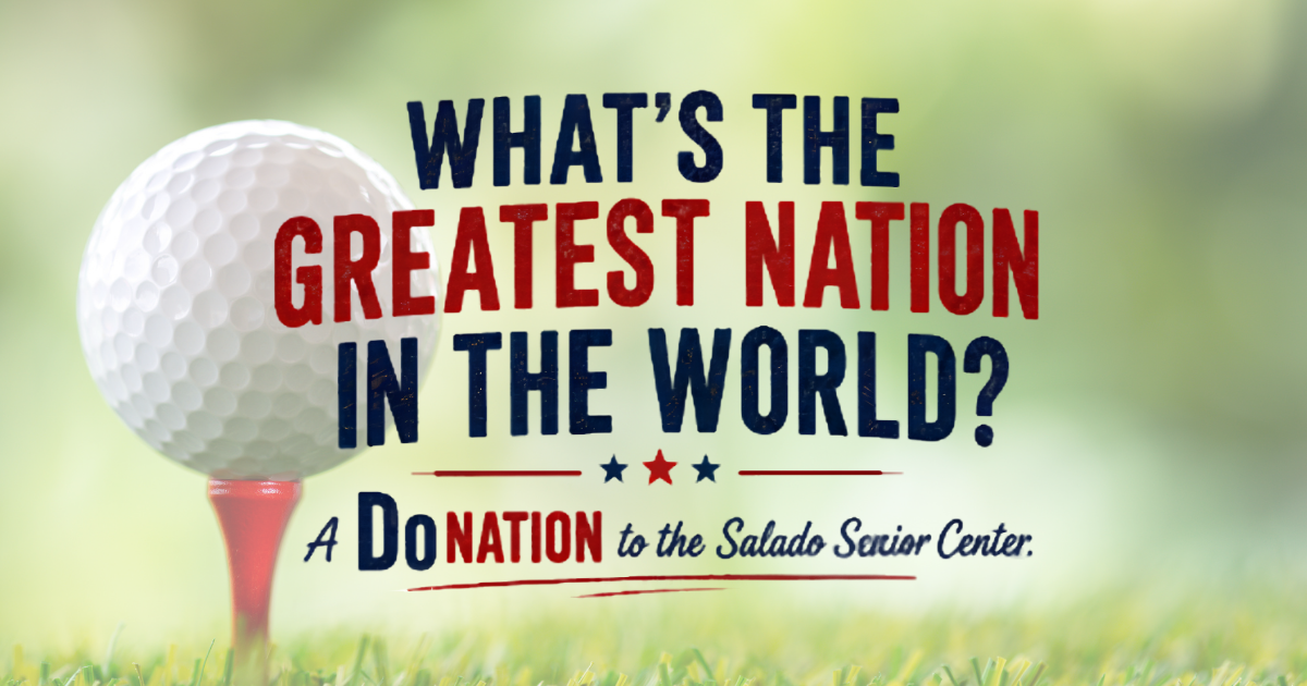Campaign cover image for Salado Senior Center Benefit Golf Tournament