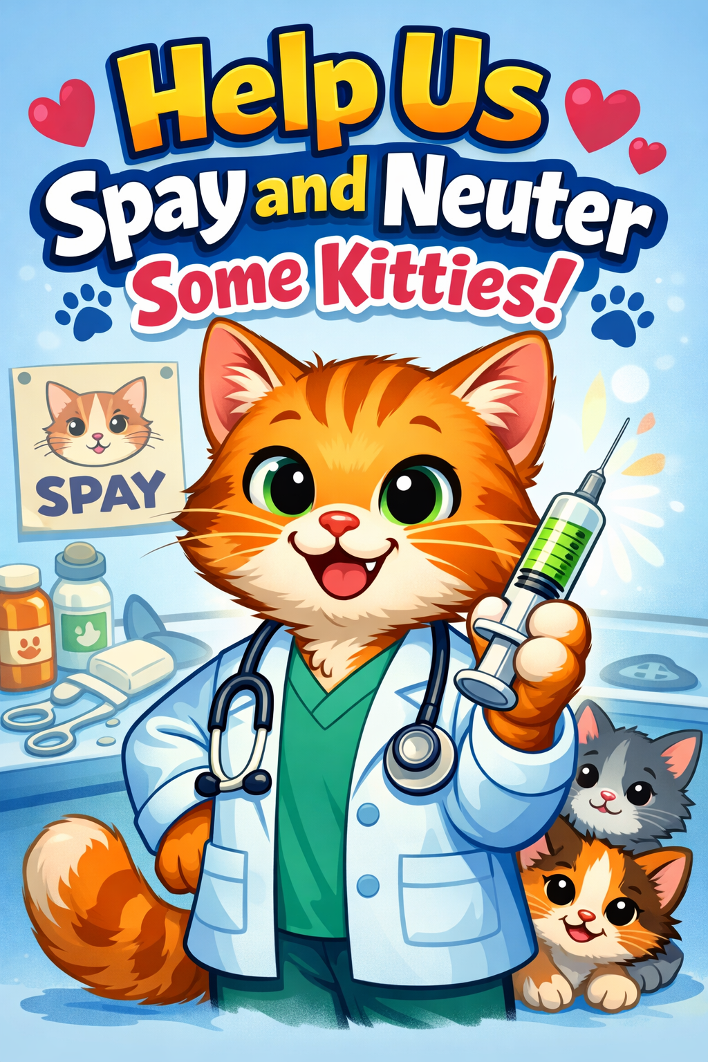 Campaign cover for Help us spay and neuter some kitties