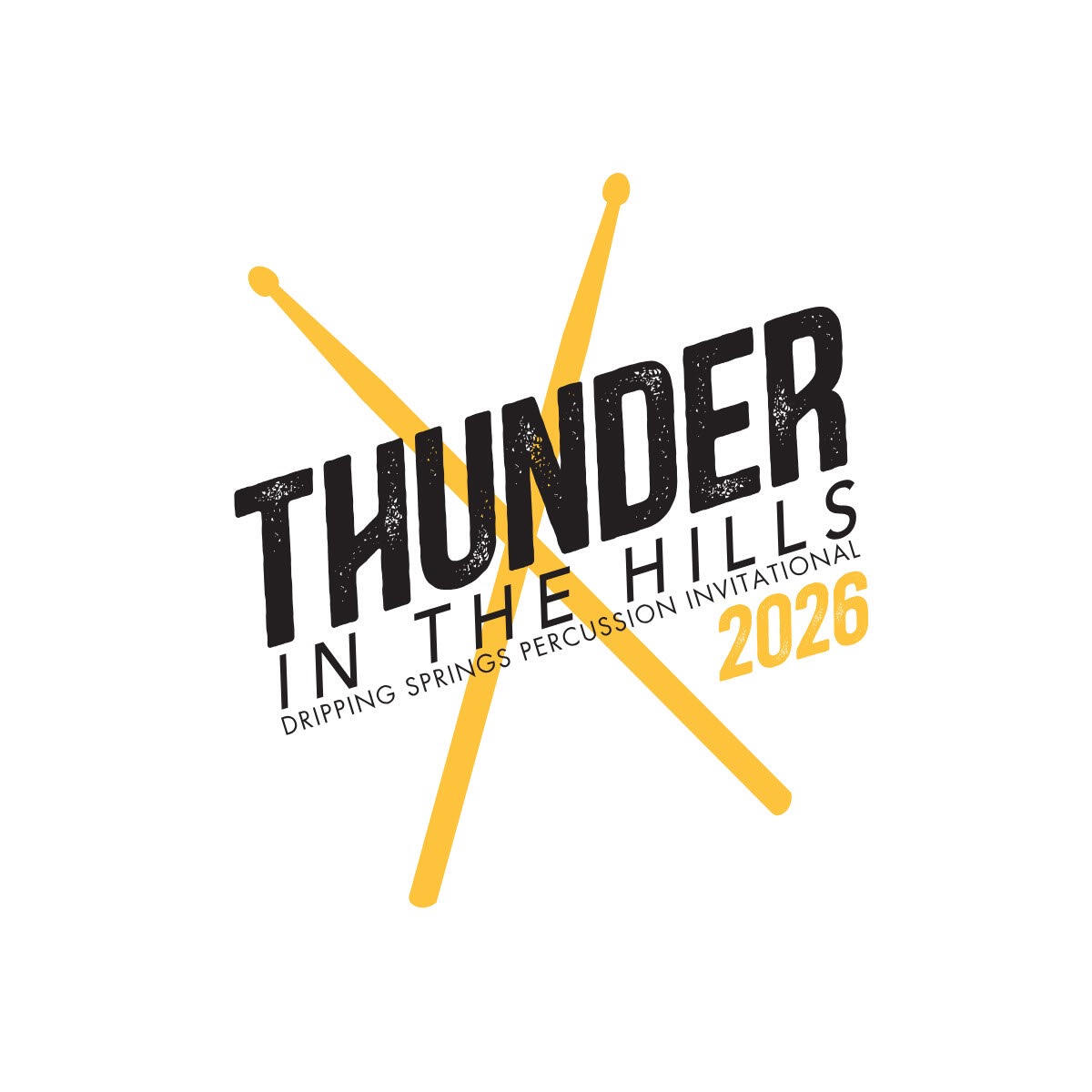Campaign cover image for 2026 Thunder in the Hills Percussion Invitational