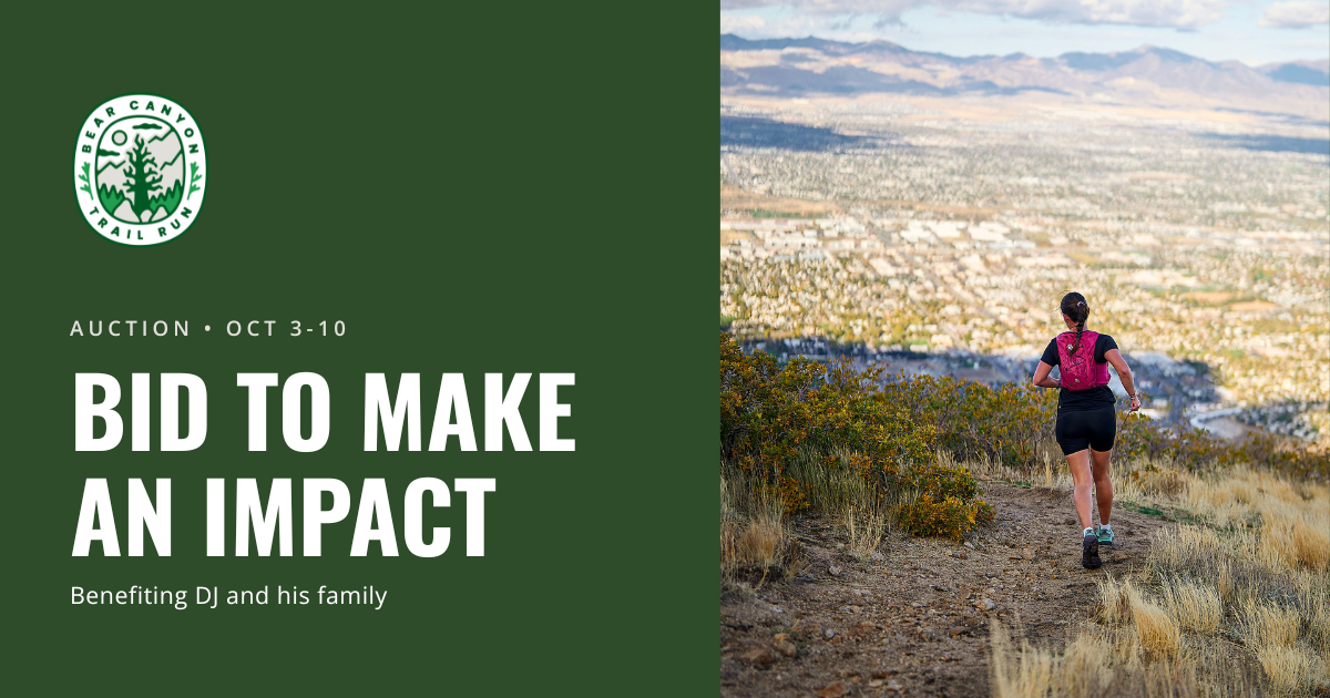 Campaign cover image for Bear Canyon Trail Run Auction