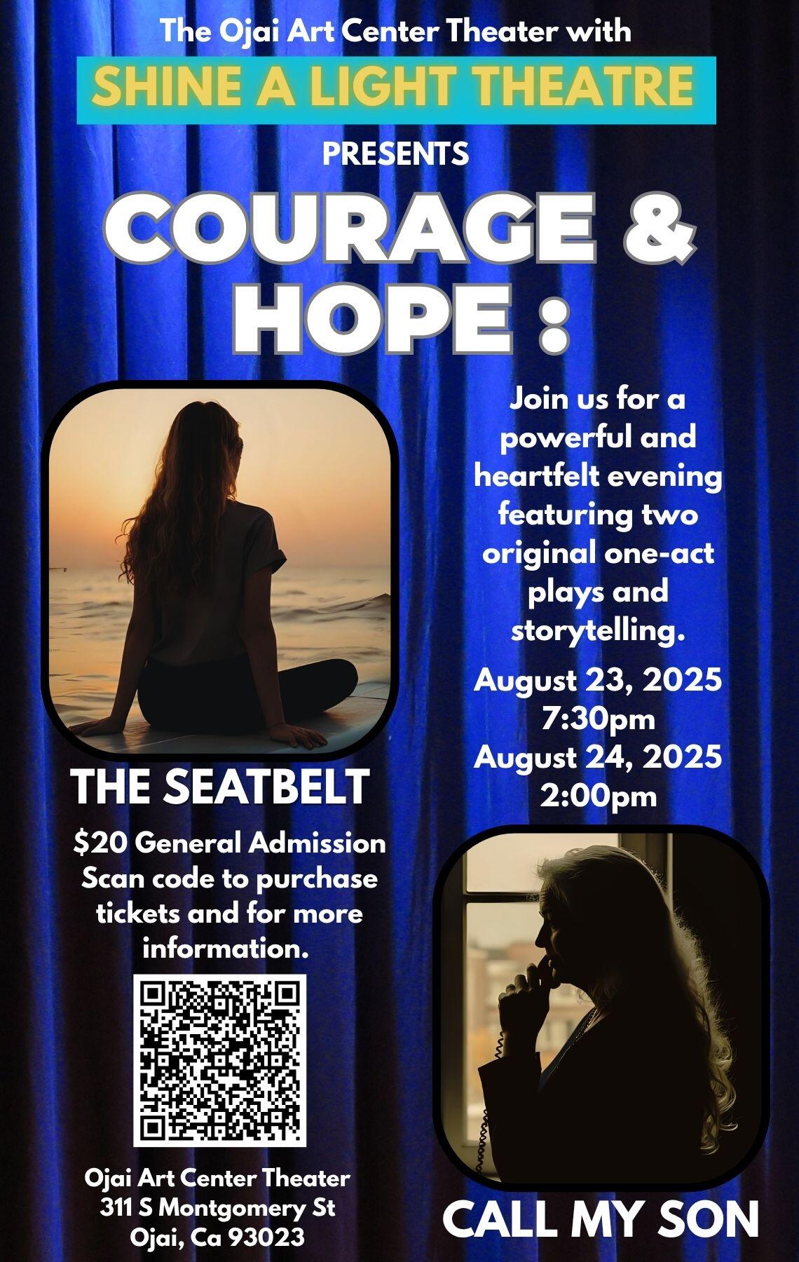 Campaign cover image for Hope & Courage: The Seatbelt and Call My Son with Storytelling