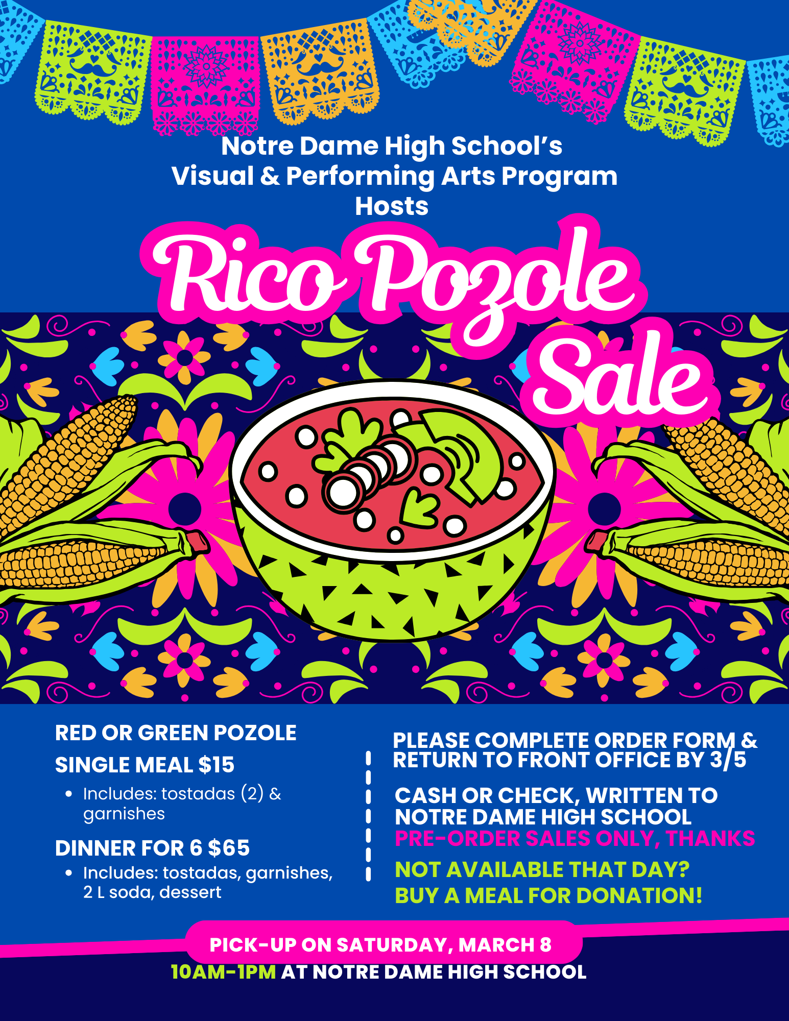 Campaign cover image for Pozole Fundraiser