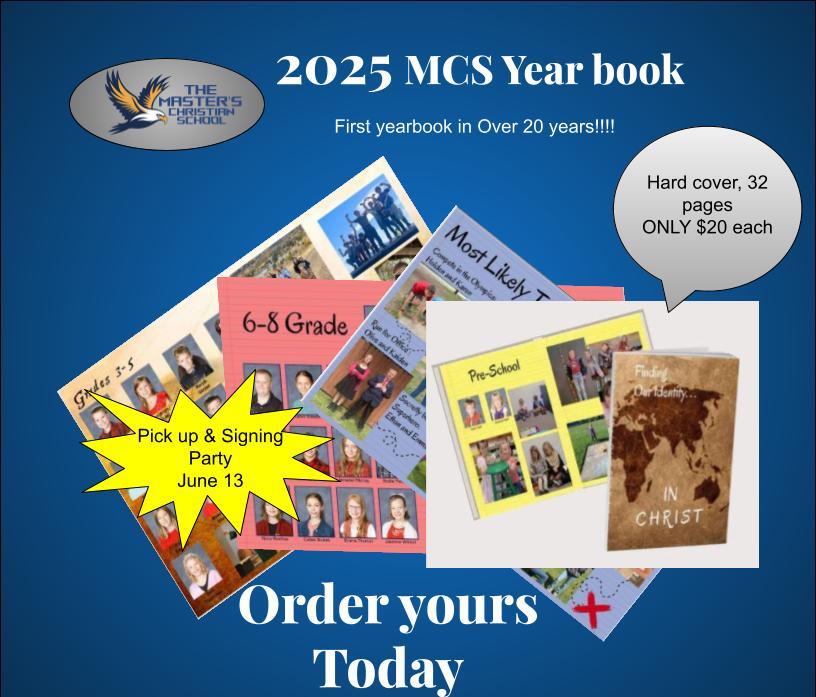 Campaign cover image for 2025 MCS Yearbook