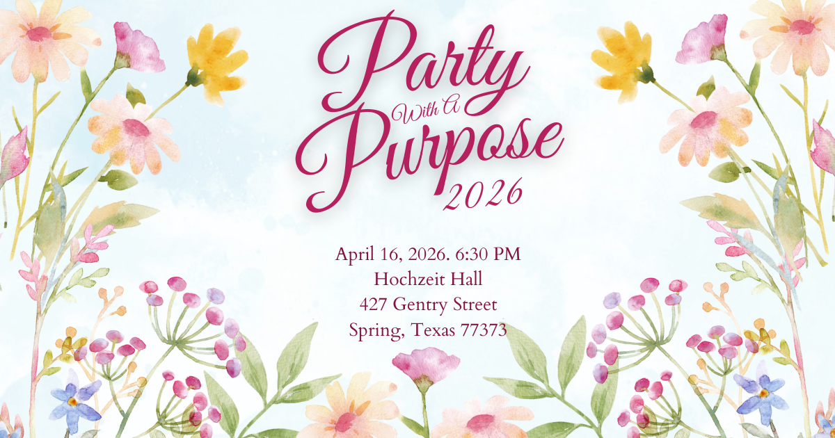 Campaign cover image for Party with a Purpose 2026