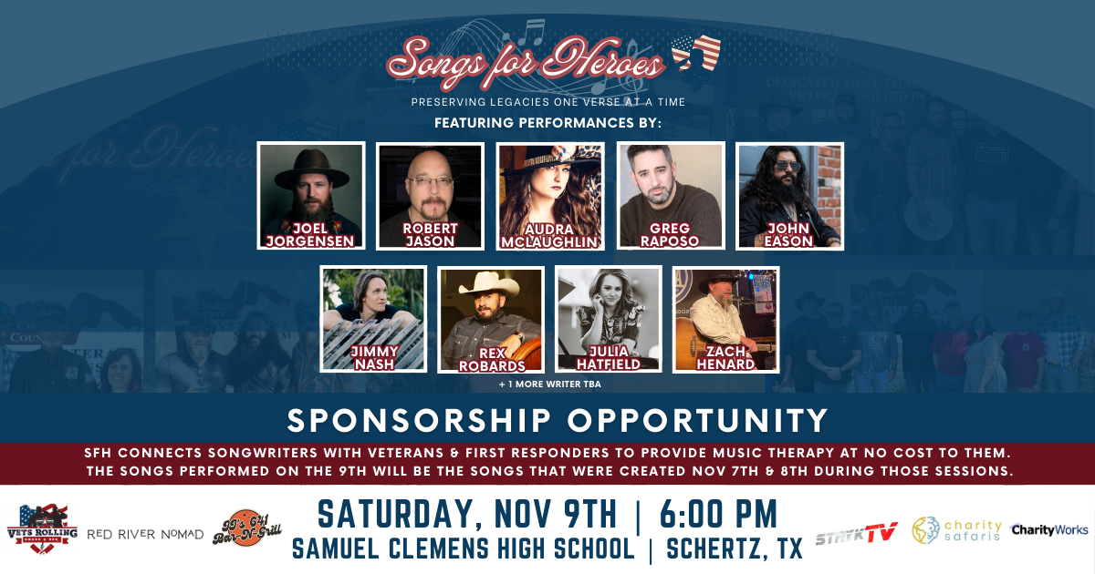 Campaign cover image for Songs For Heroes 2024 + Online Auction