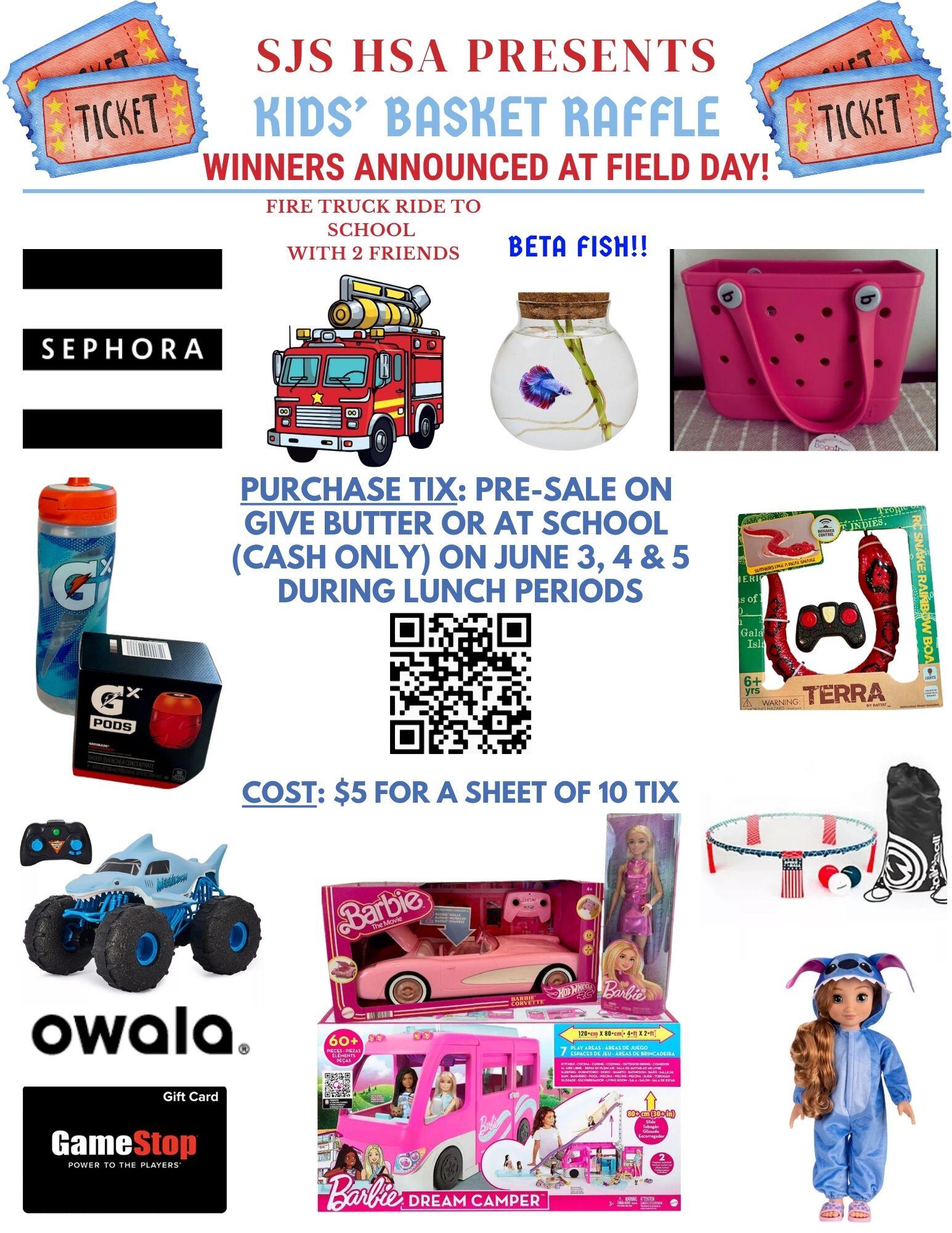 Campaign cover image for HSA KIDS' BASKET RAFFLE