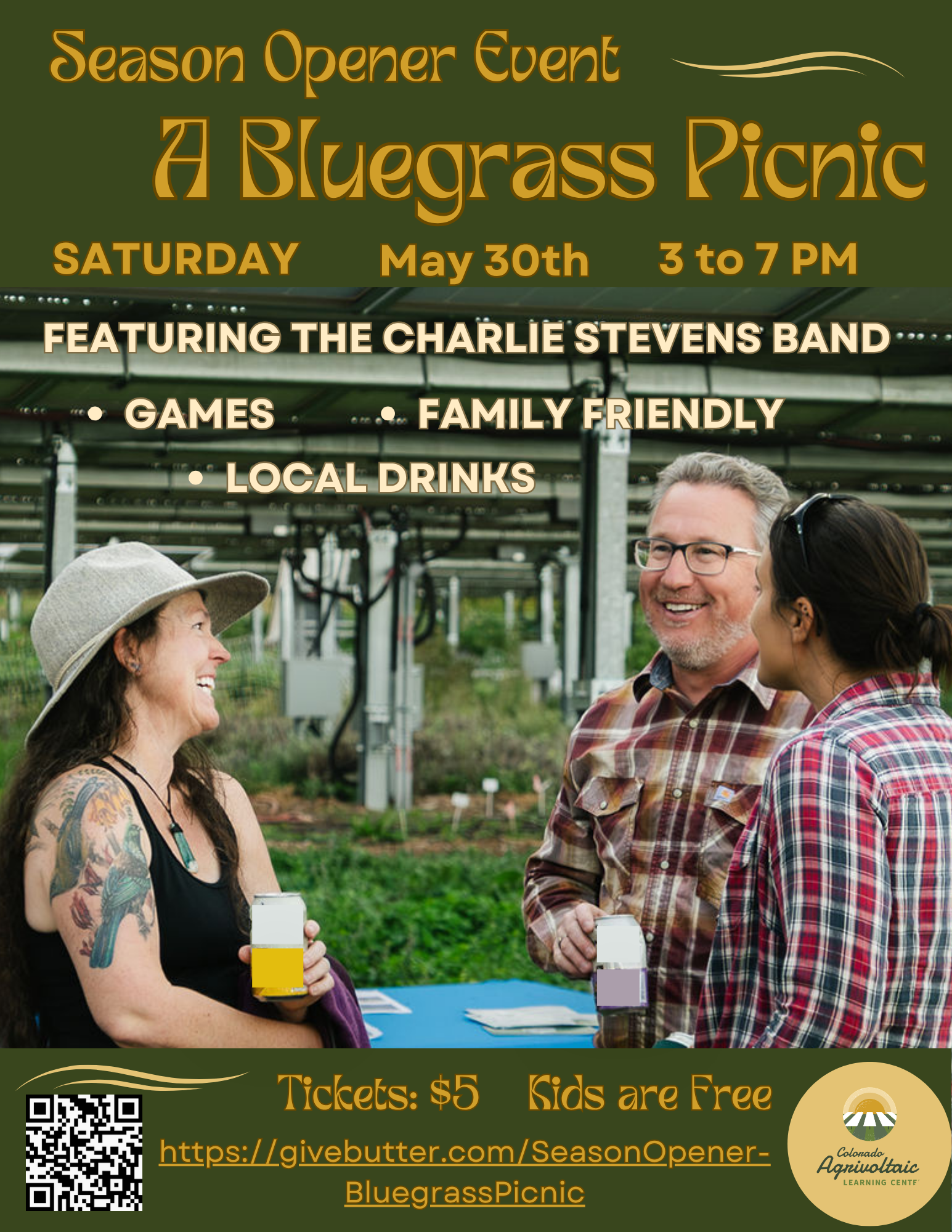 Campaign cover image for Season Opener: a Bluegrass Picnic