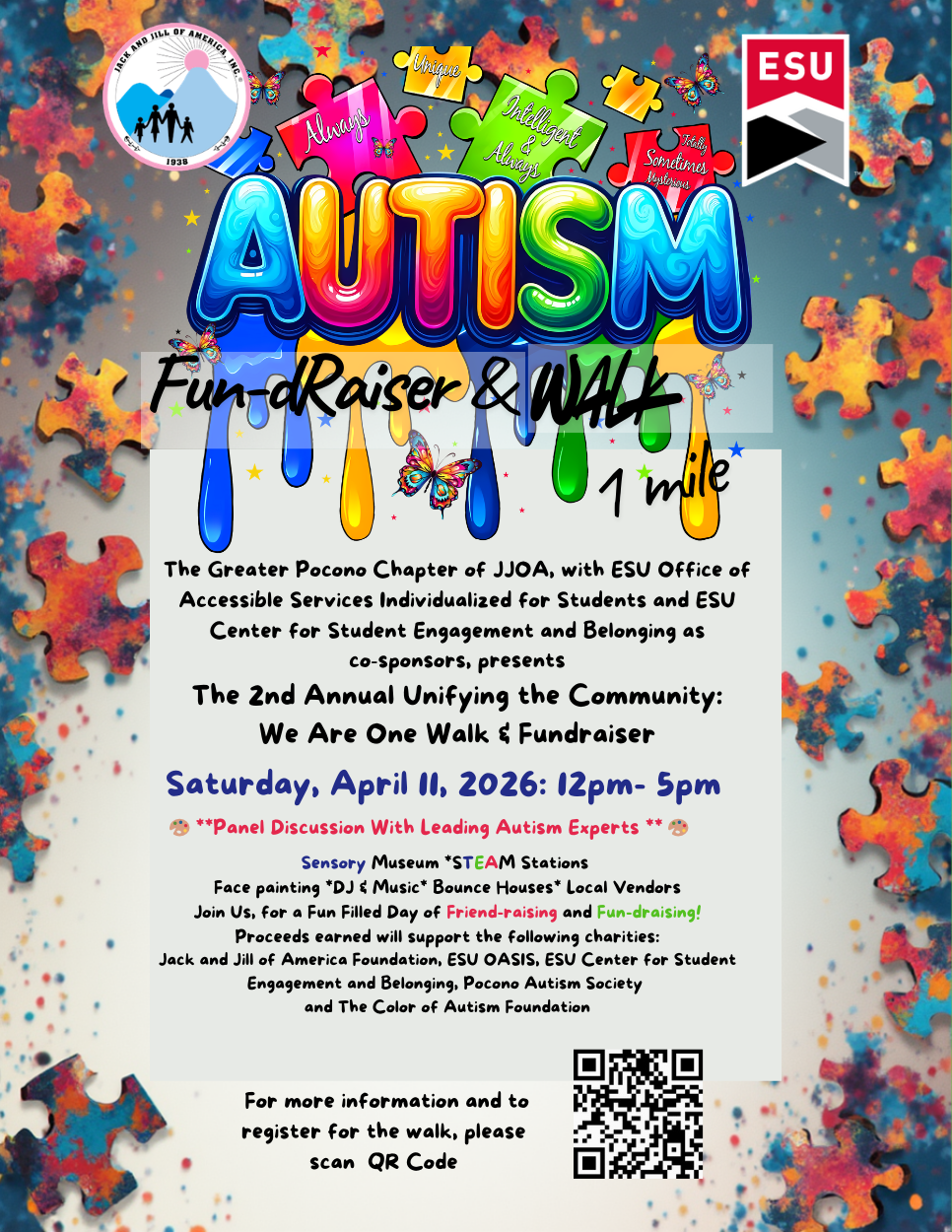Campaign cover image for GPC 2nd. Annual Unifying the Community: We Are One Autism Awareness Walk & Fundraiser
