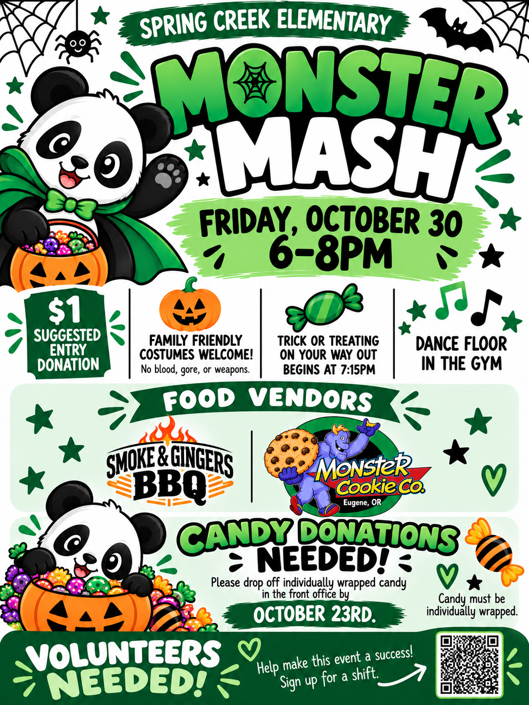 Campaign cover image for Spring Creek Elementary Monster Mash Fundraiser