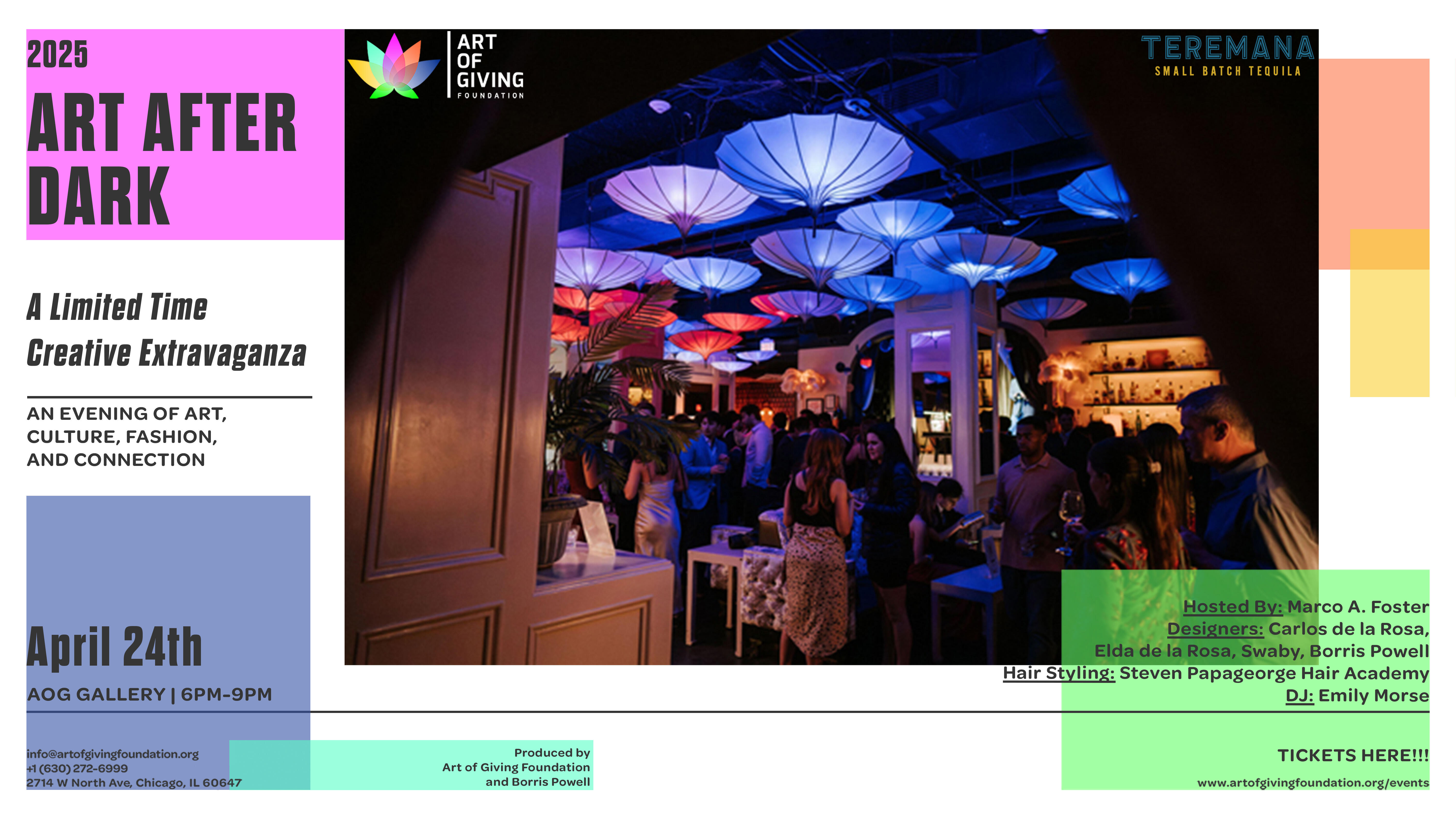 Campaign cover image for Art After Dark: A Creative Extravaganza