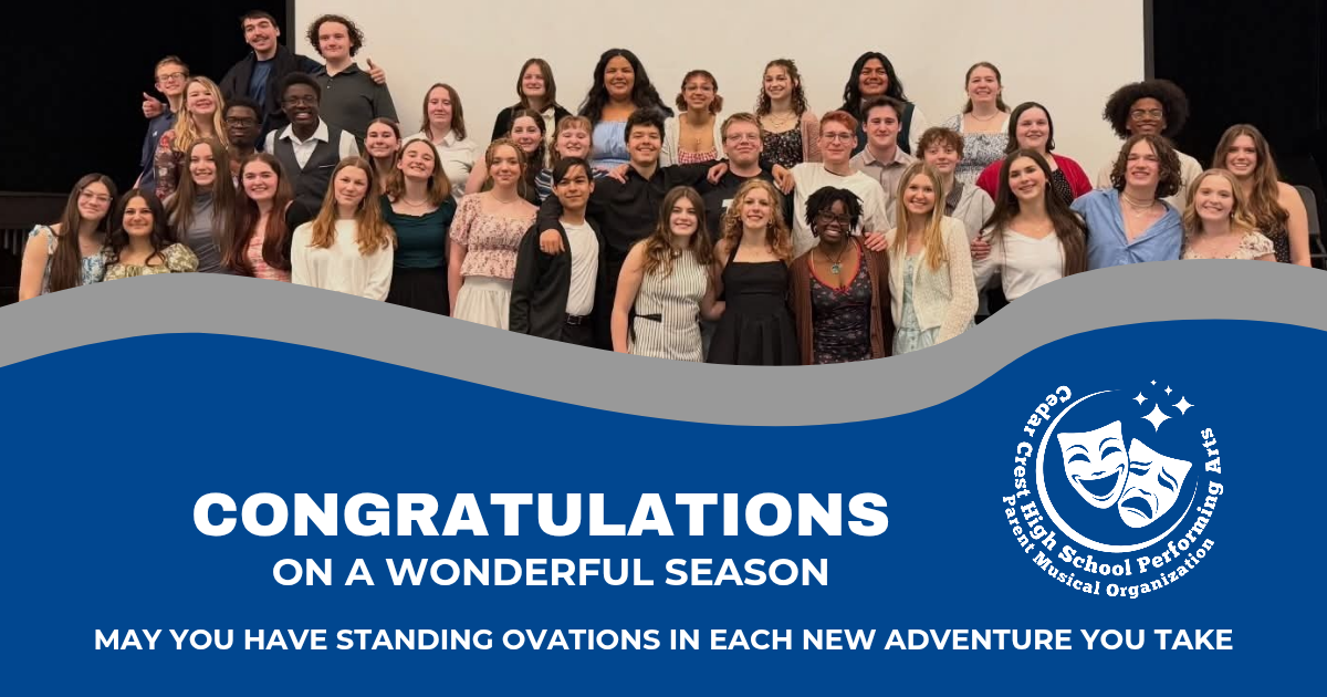 Campaign cover for Cedar Crest High School Performing Arts 2025-2026 Season