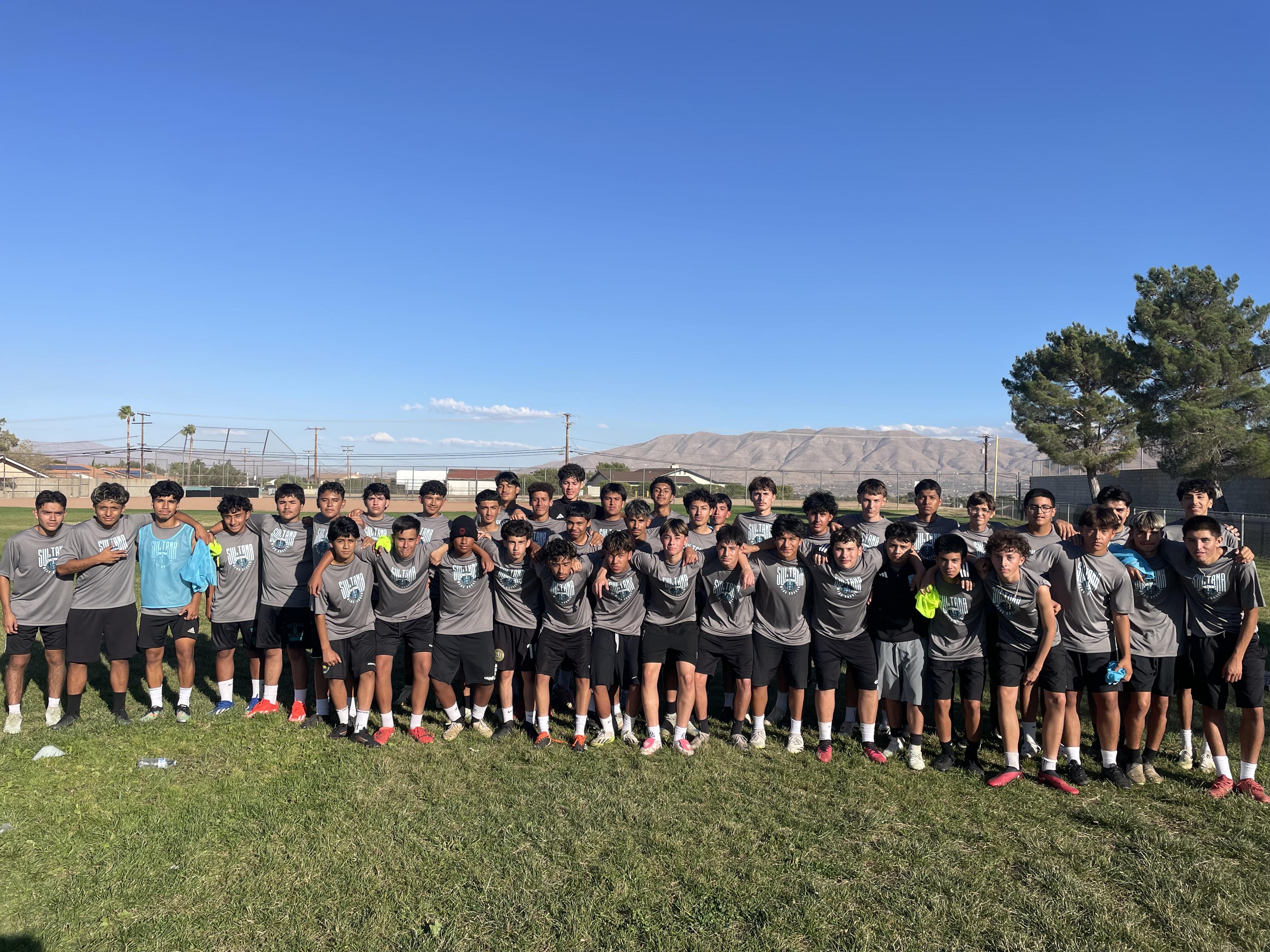 Campaign cover image for Sultana High School Boys Soccer Club 2025-26