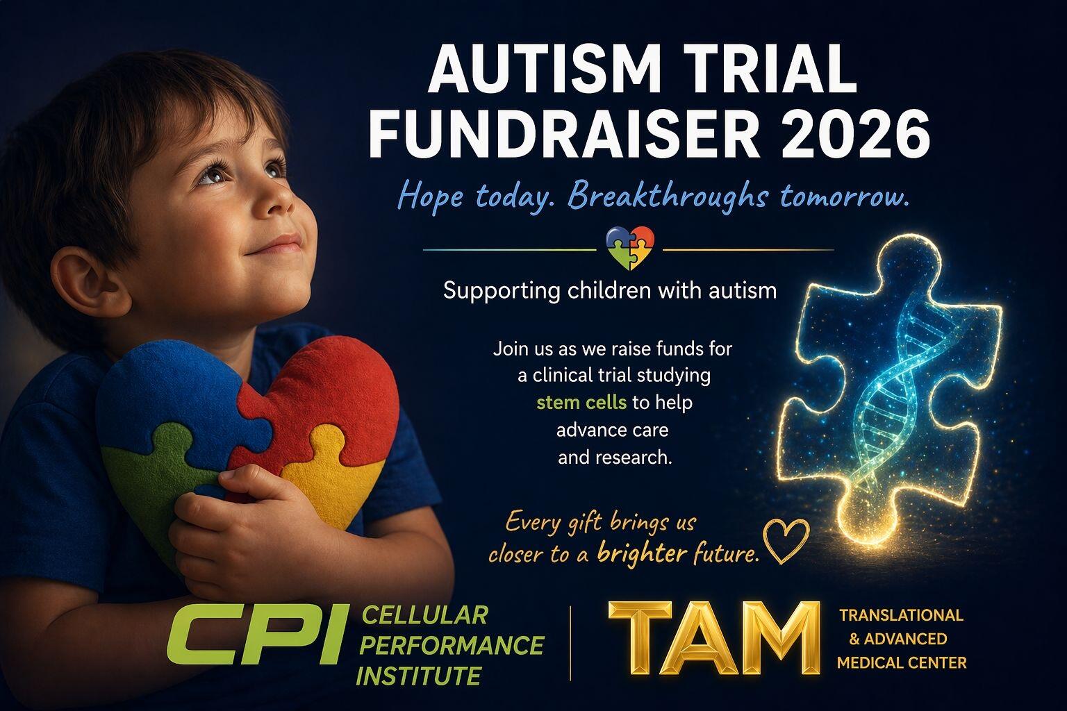 CPI & TAM Clinical Trial for Autism | Autism Health Inc