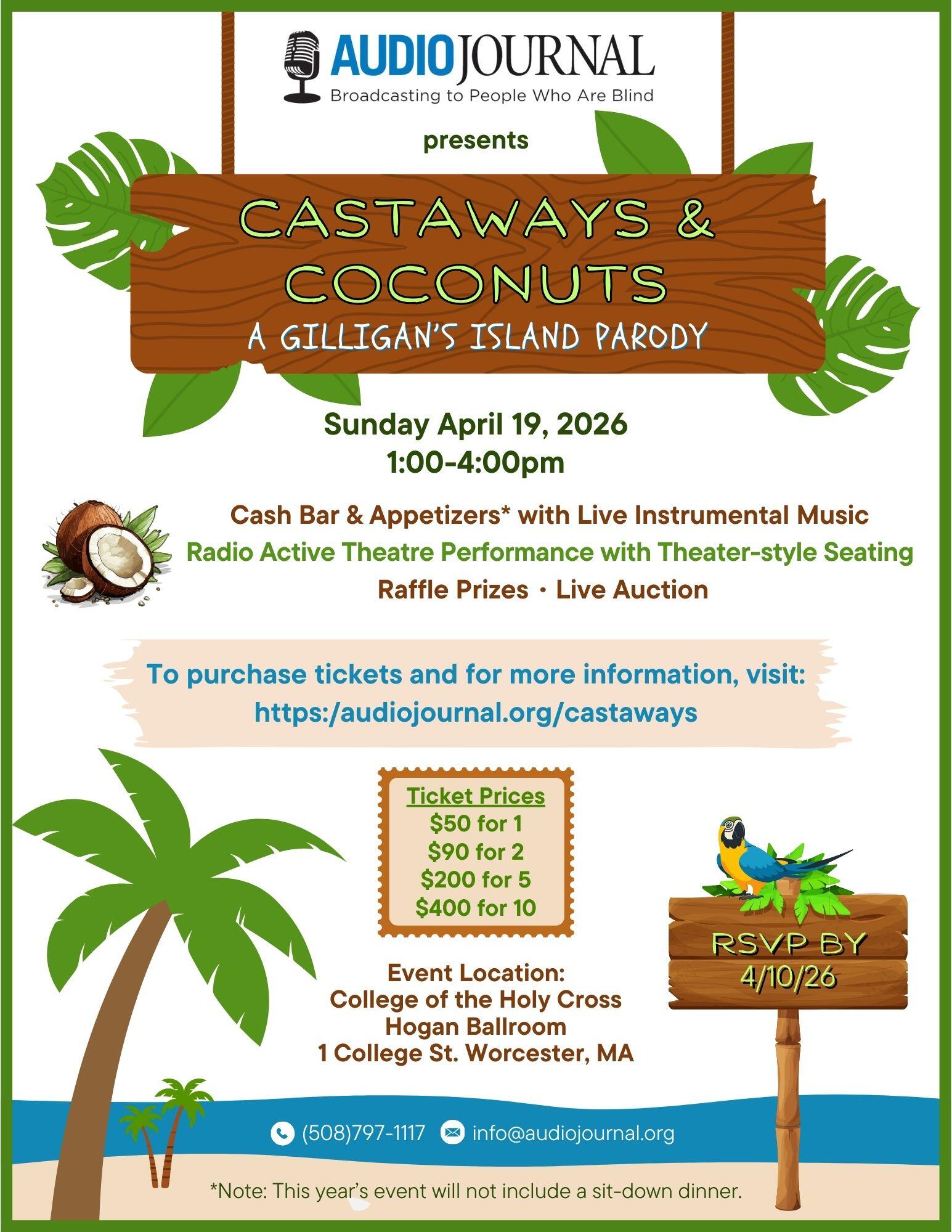 Campaign cover image for Castaways and Coconuts