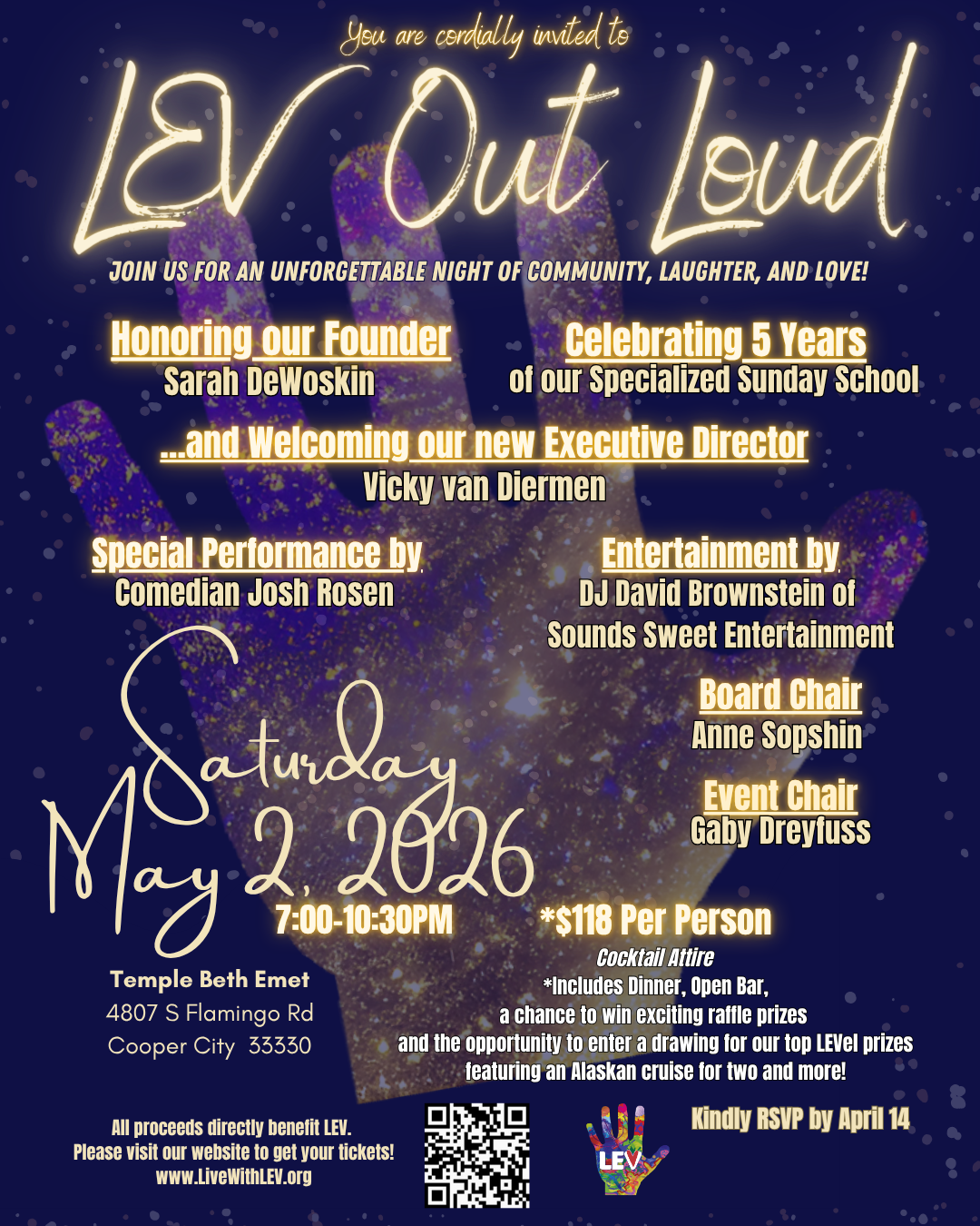 Campaign cover image for LEV Out Loud